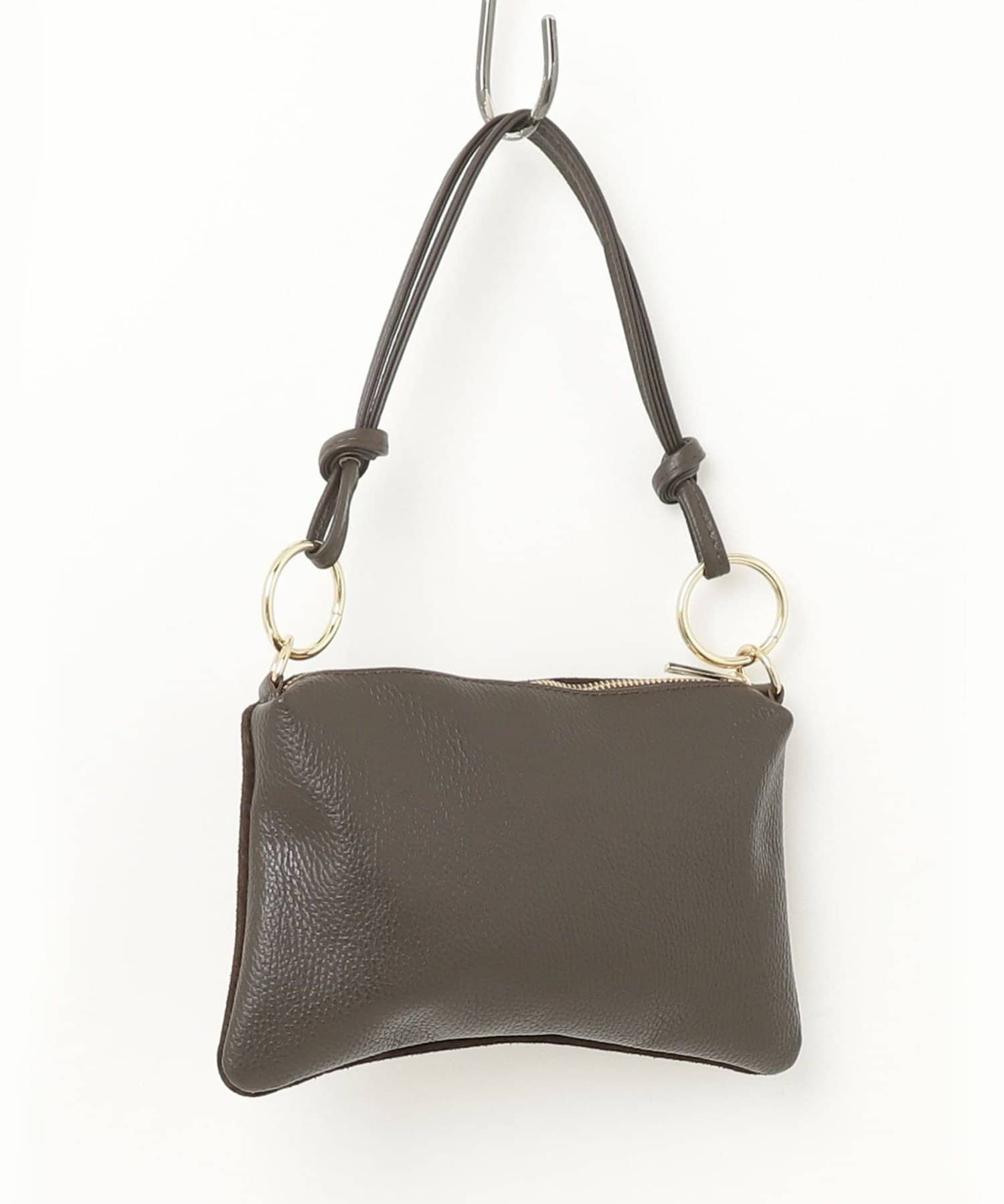 FREDY & GLOSTER(フレディ アンド グロスター) 【AULENTTI/オーレンティ】スエードスクエアミニショルダー