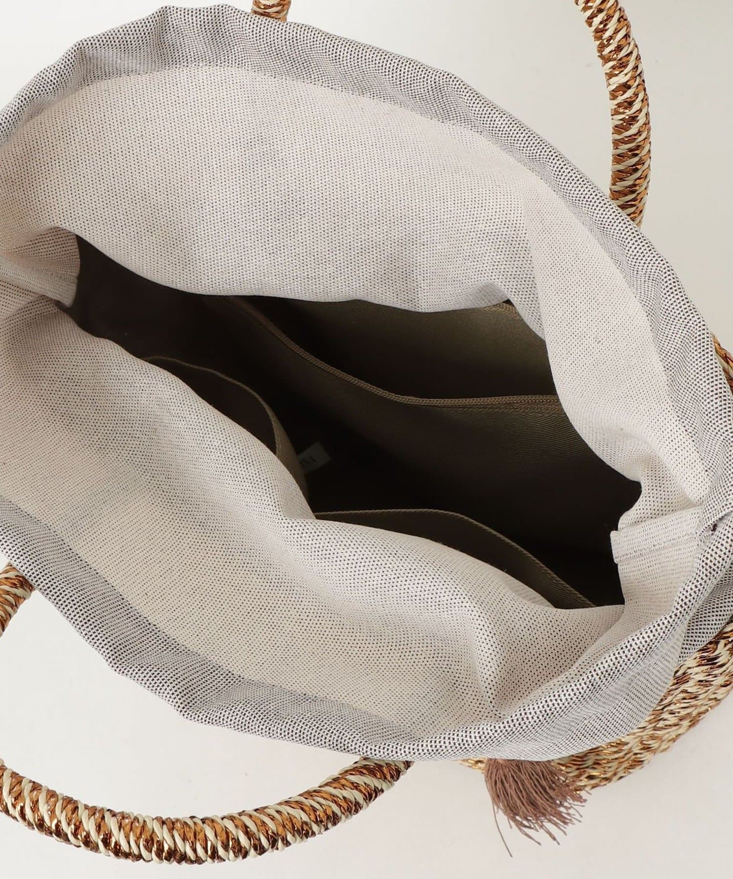 FREDY & GLOSTER(フレディ アンド グロスター) メタリックフィルムカゴバッグ