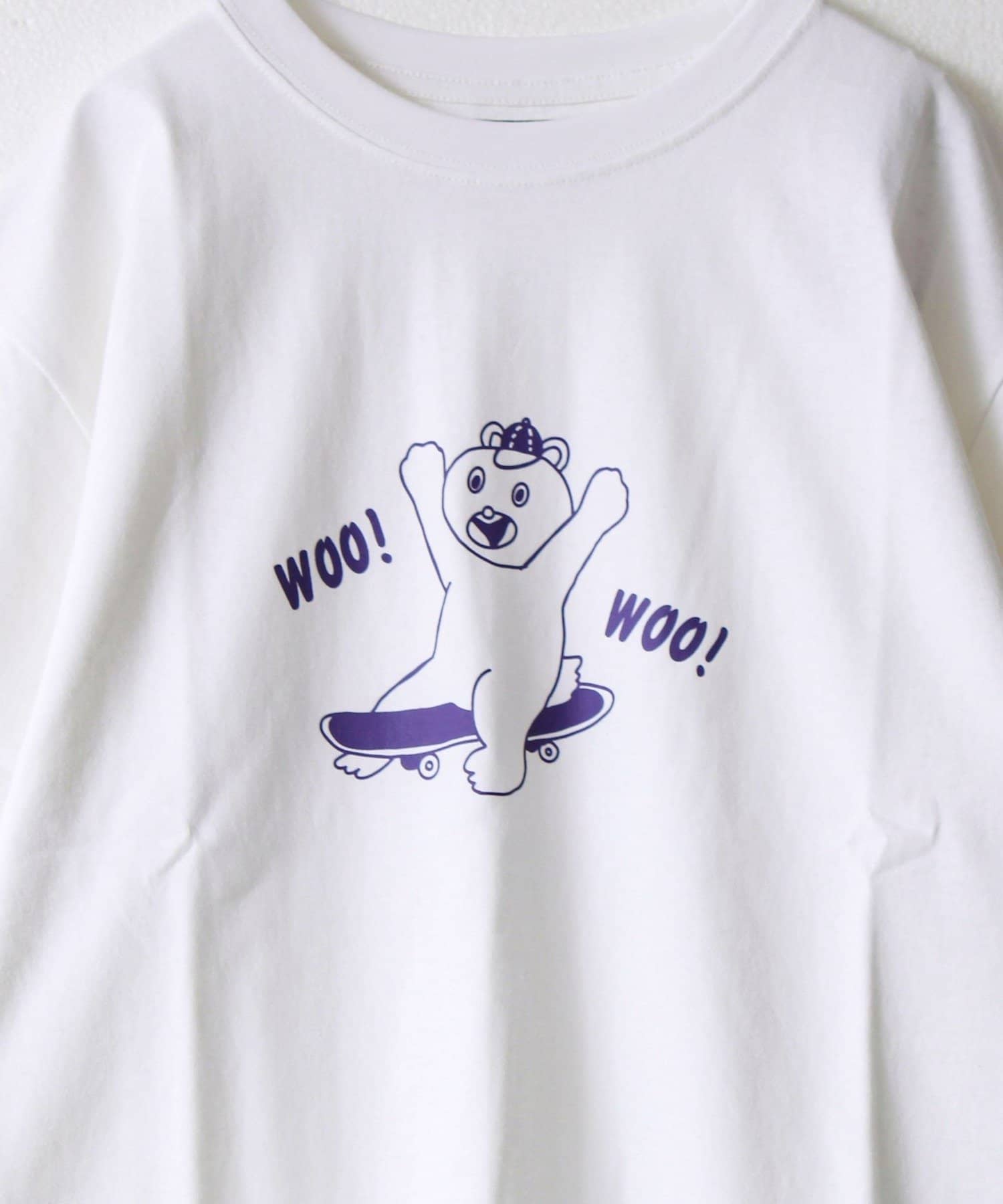 FREDY & GLOSTER(フレディ アンド グロスター) 【マックT】【MACBEAR woo!woo!】オリジナル ボディ Tシャツ