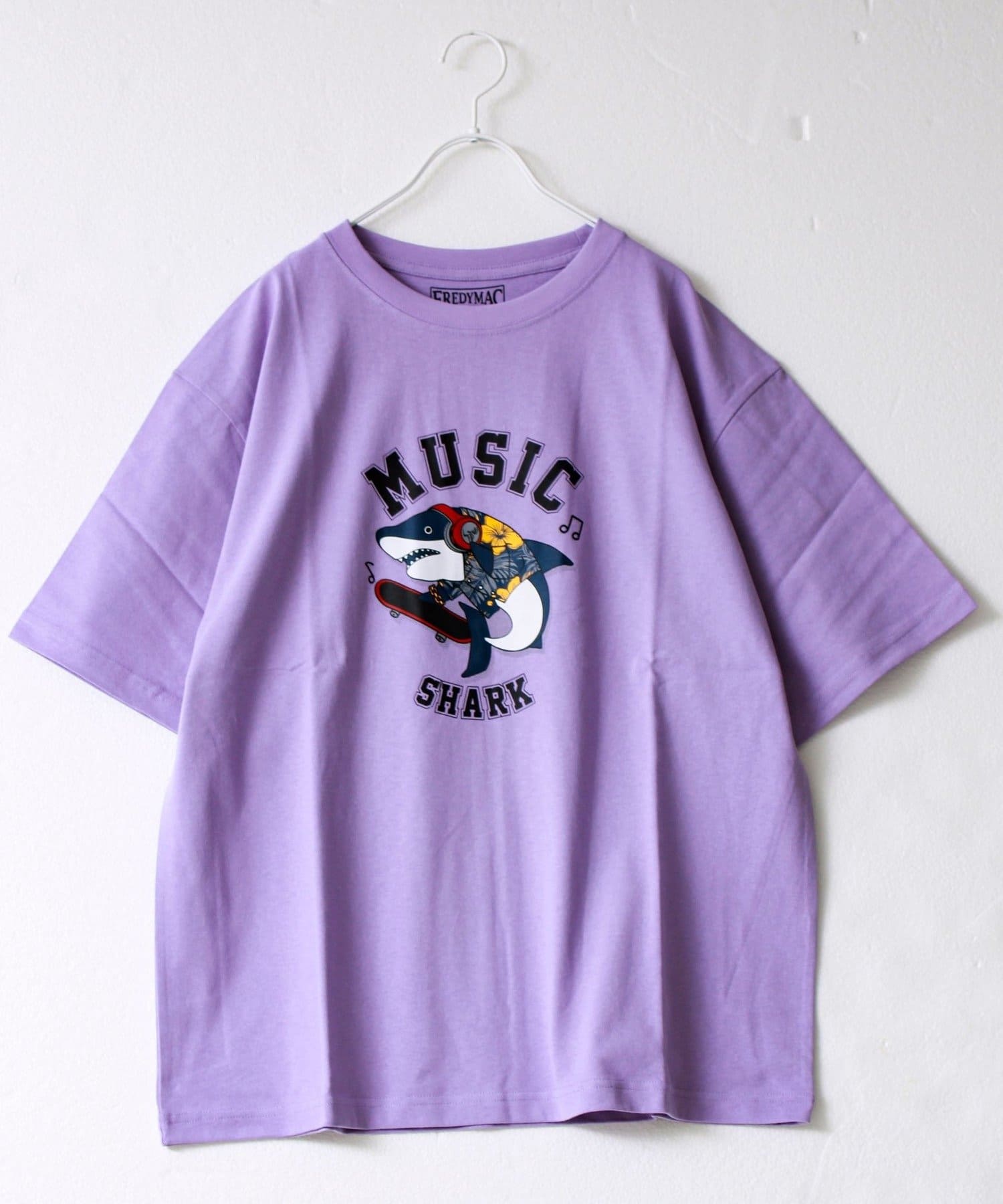 FREDY & GLOSTER(フレディ アンド グロスター) 【マックT】【MACSHARK MUSIC】オリジナル ボディ Tシャツ