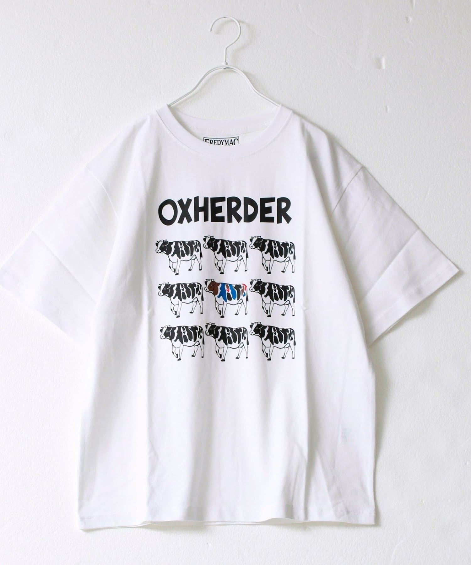 FREDY & GLOSTER(フレディ アンド グロスター) 【マックT】【OXHERDER】オリジナル ボディ Tシャツ