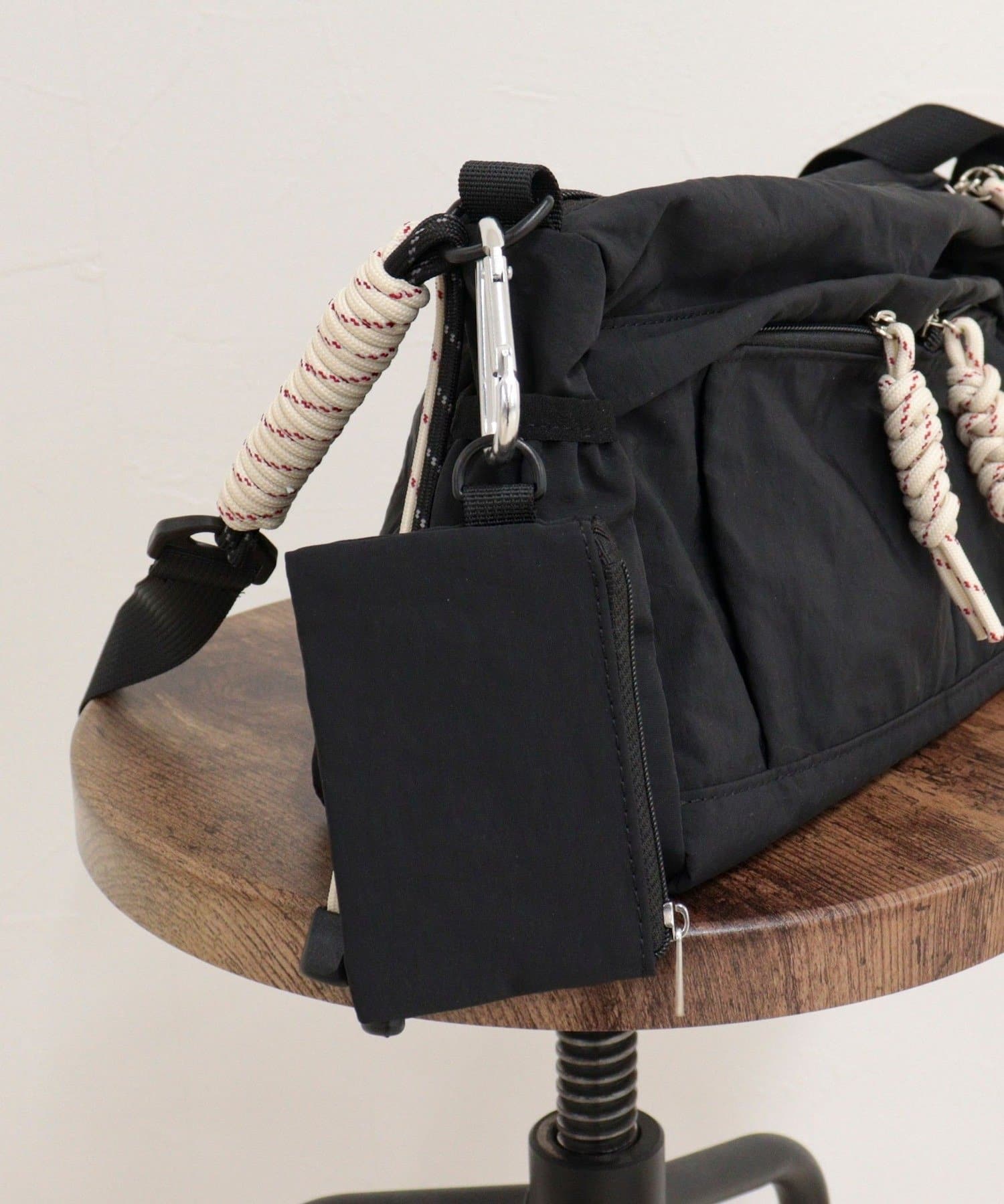 FREDY & GLOSTER(フレディ アンド グロスター) 【CONTROL FREAK】撥水クロス配色コードショルダーバッグ