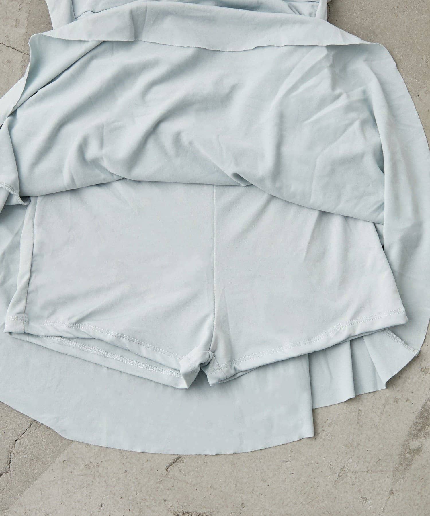 Remind me and forever(リマインドミーアンドフォーエバー) 【2セット】サイズ展開シアーラメ羽織SET水着