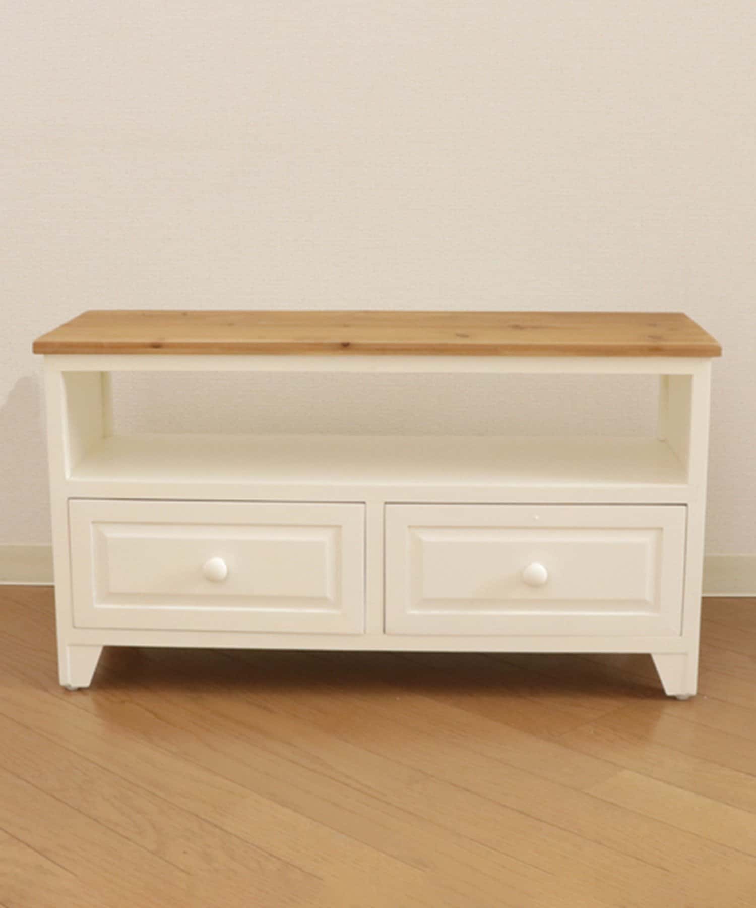 salut!(サリュ) 《WEB限定再入荷》オールドウッドTVラック