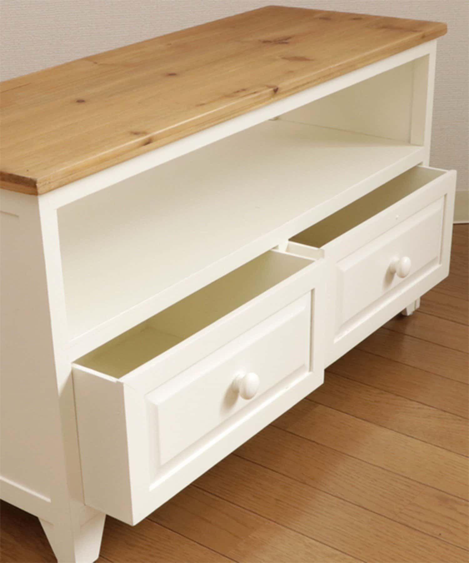 salut!(サリュ) 《WEB限定再入荷》オールドウッドTVラック