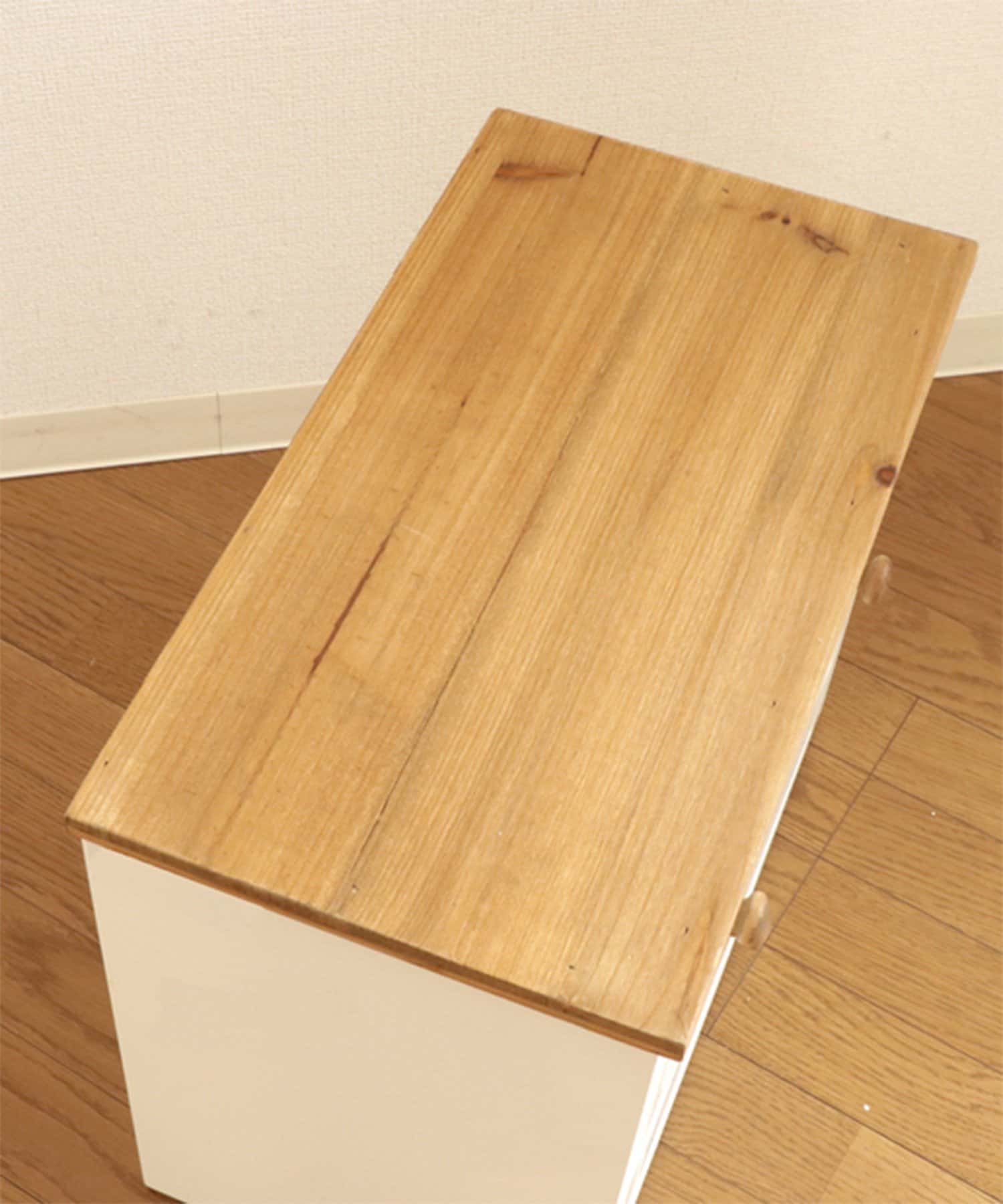 salut!(サリュ) 《WEB限定再入荷》オールドウッド2段チェスト