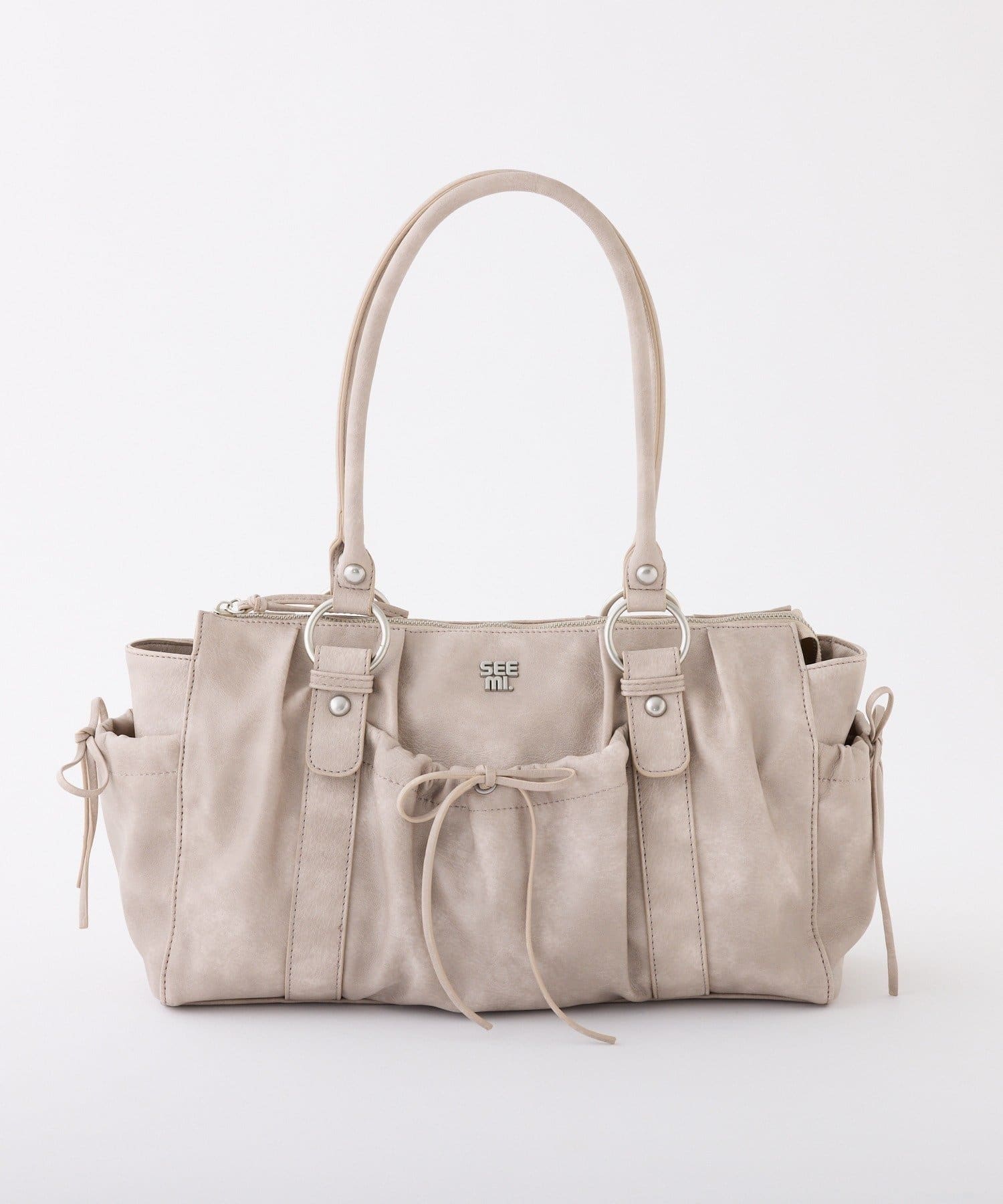 NICE CLAUP / OLIVE des OLIVE OUTLET(ナイスクラップ  / オリーブ デ オリーブ アウトレット) 【Seemi.】ドロストバッグ