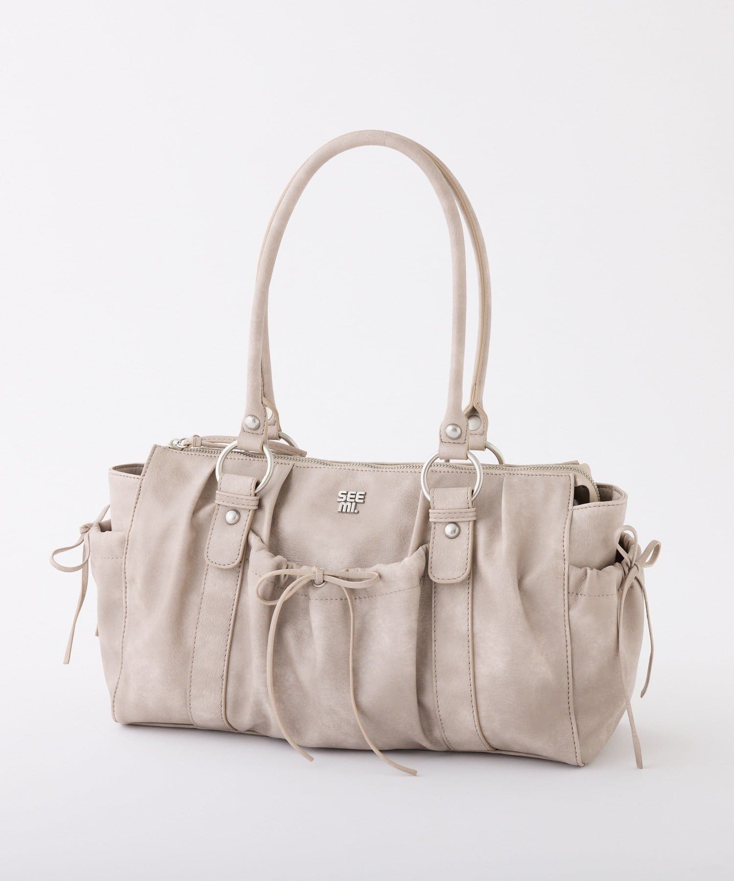 NICE CLAUP / OLIVE des OLIVE OUTLET(ナイスクラップ  / オリーブ デ オリーブ アウトレット) 【Seemi.】ドロストバッグ