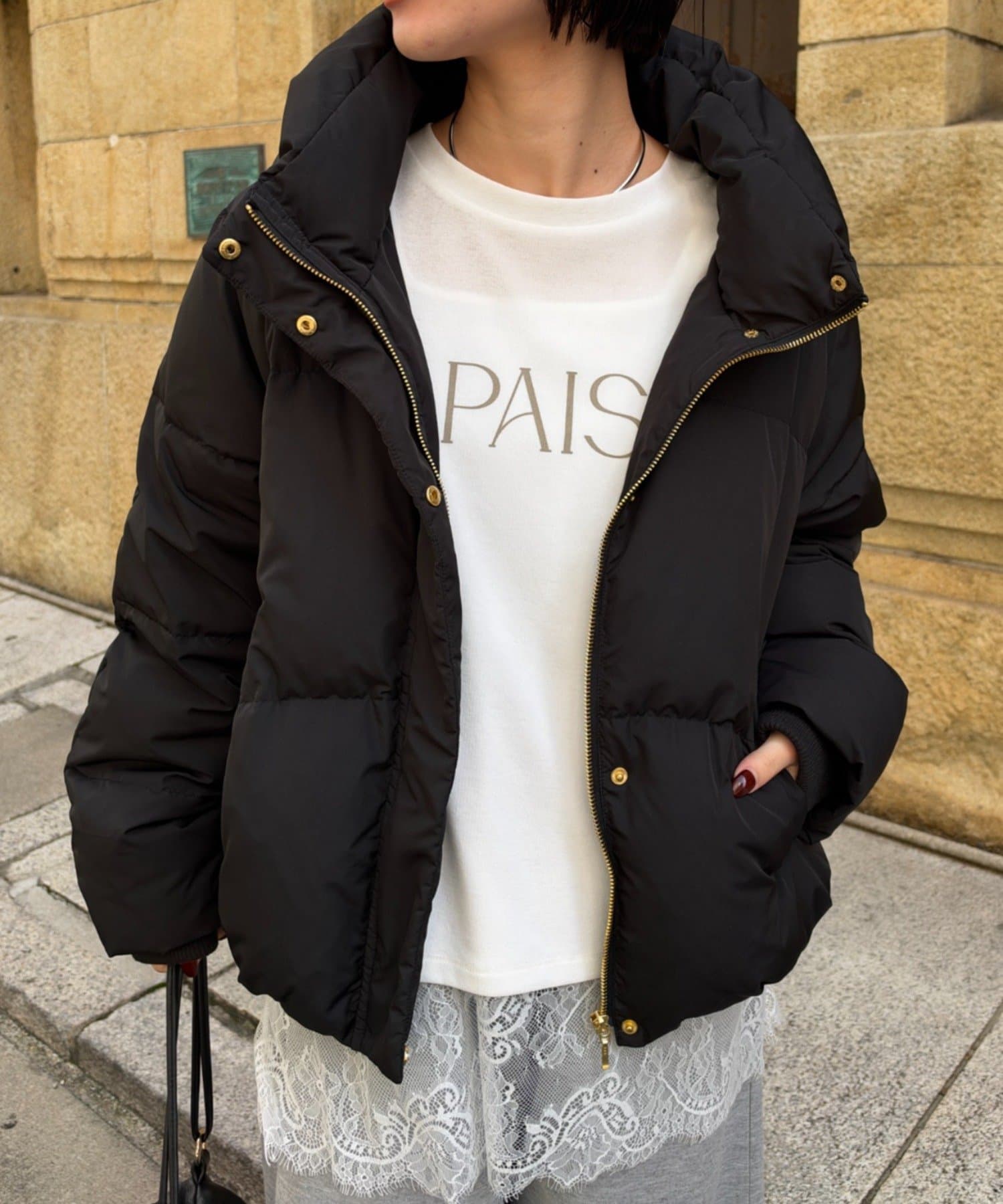 Jena　espace merveilleux(ジェナ　エスパスメルヴェイユ) ショートダウンジャケット