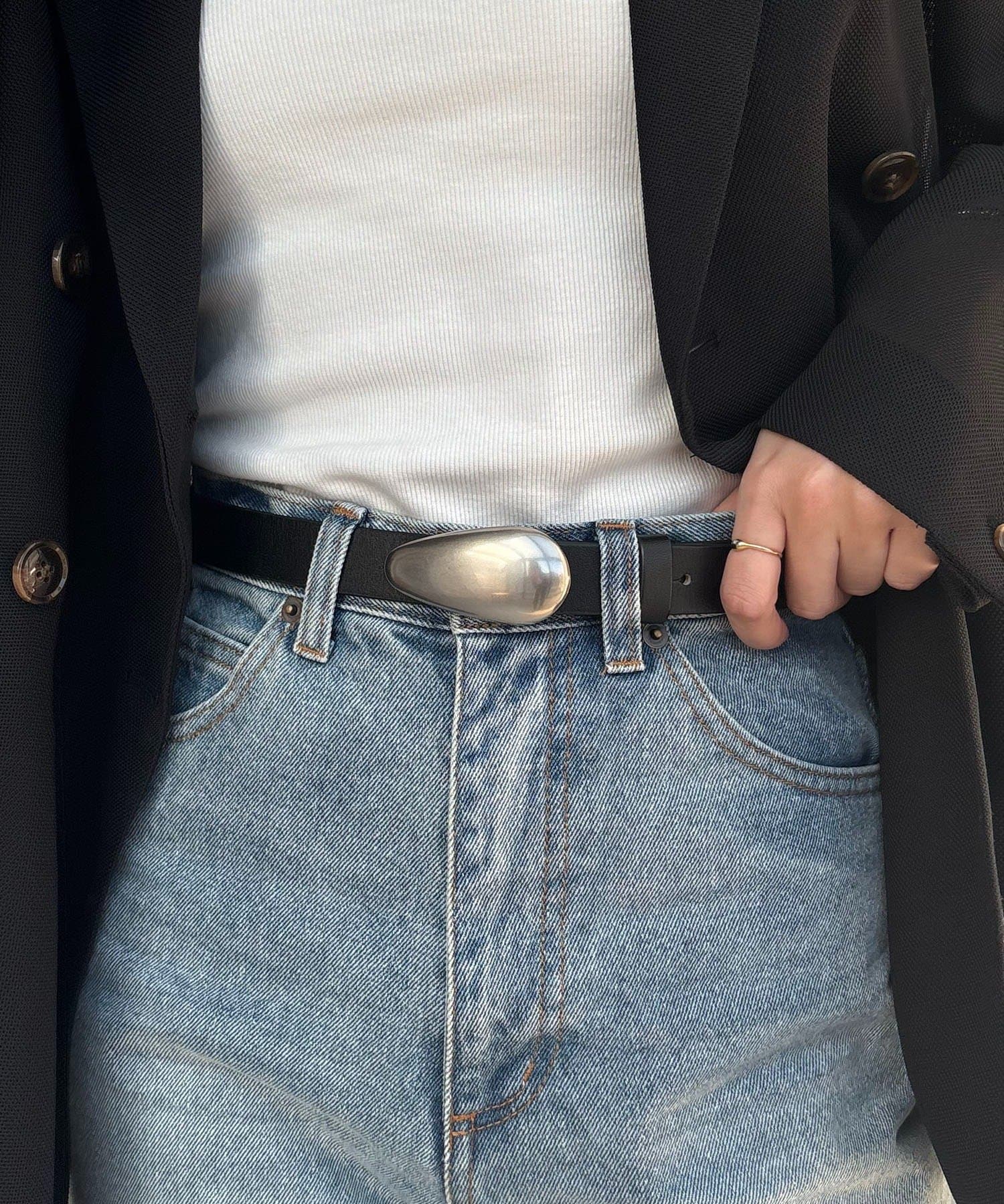 CAPRICIEUX LE'MAGE(カプリシュレマージュ) エッグバックルスエードベルト