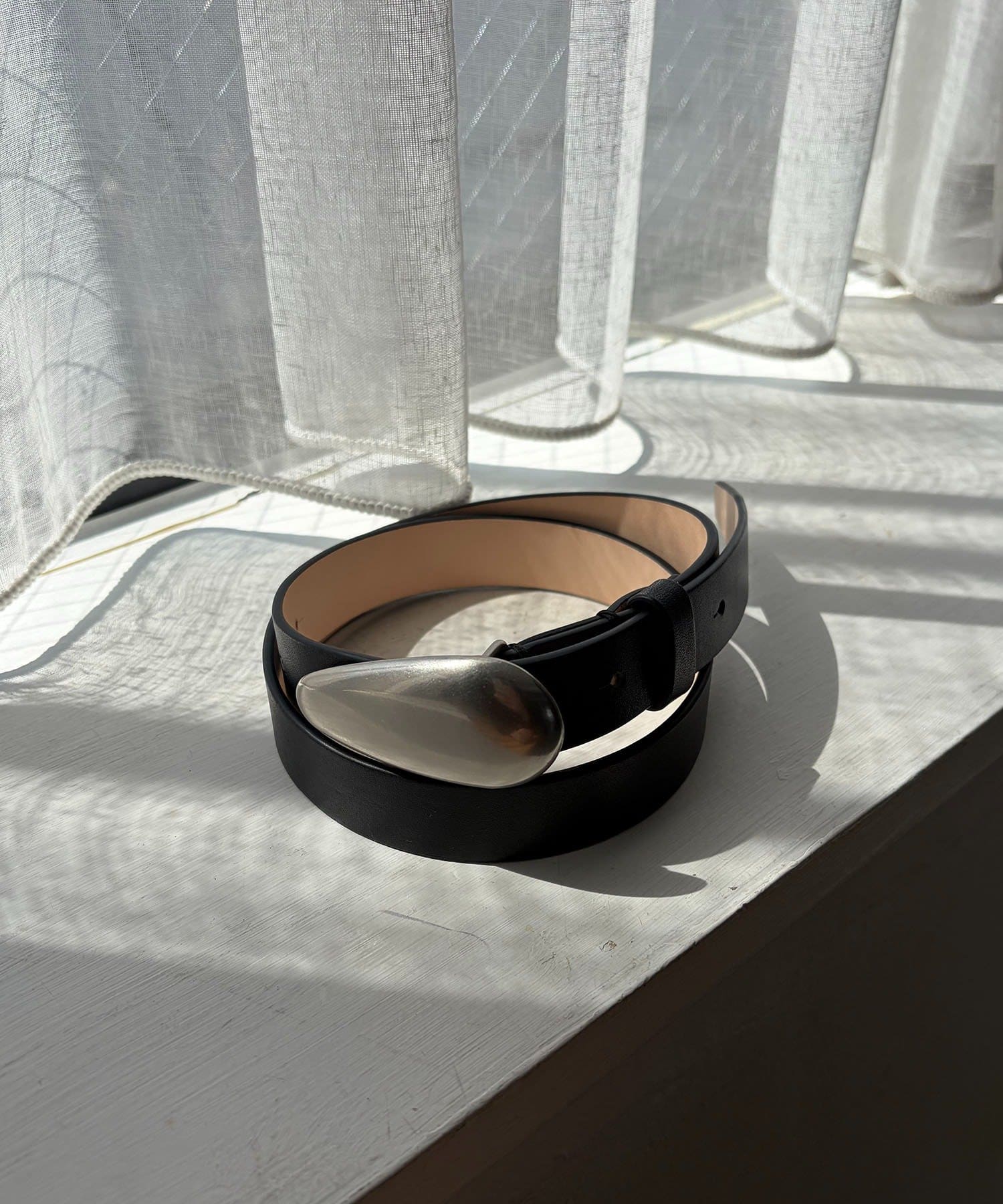 CAPRICIEUX LE'MAGE(カプリシュレマージュ) エッグバックルスエードベルト