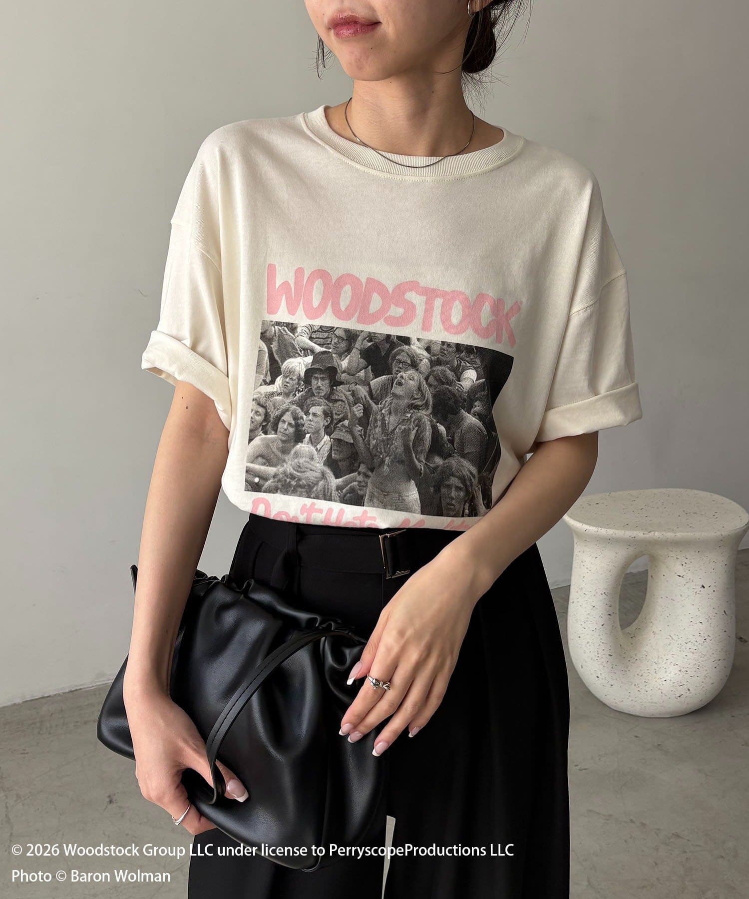 CAPRICIEUX LE'MAGE(カプリシュレマージュ) 〈GOOD ROCK SPEED〉WOODSTOCK T