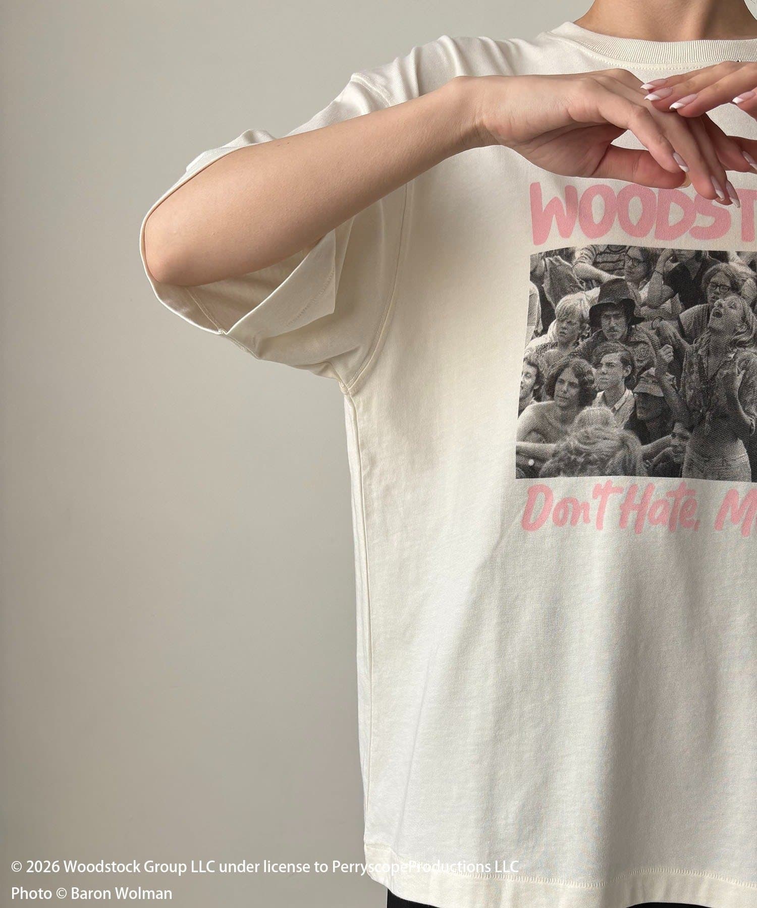 CAPRICIEUX LE'MAGE(カプリシュレマージュ) 〈GOOD ROCK SPEED〉WOODSTOCK T