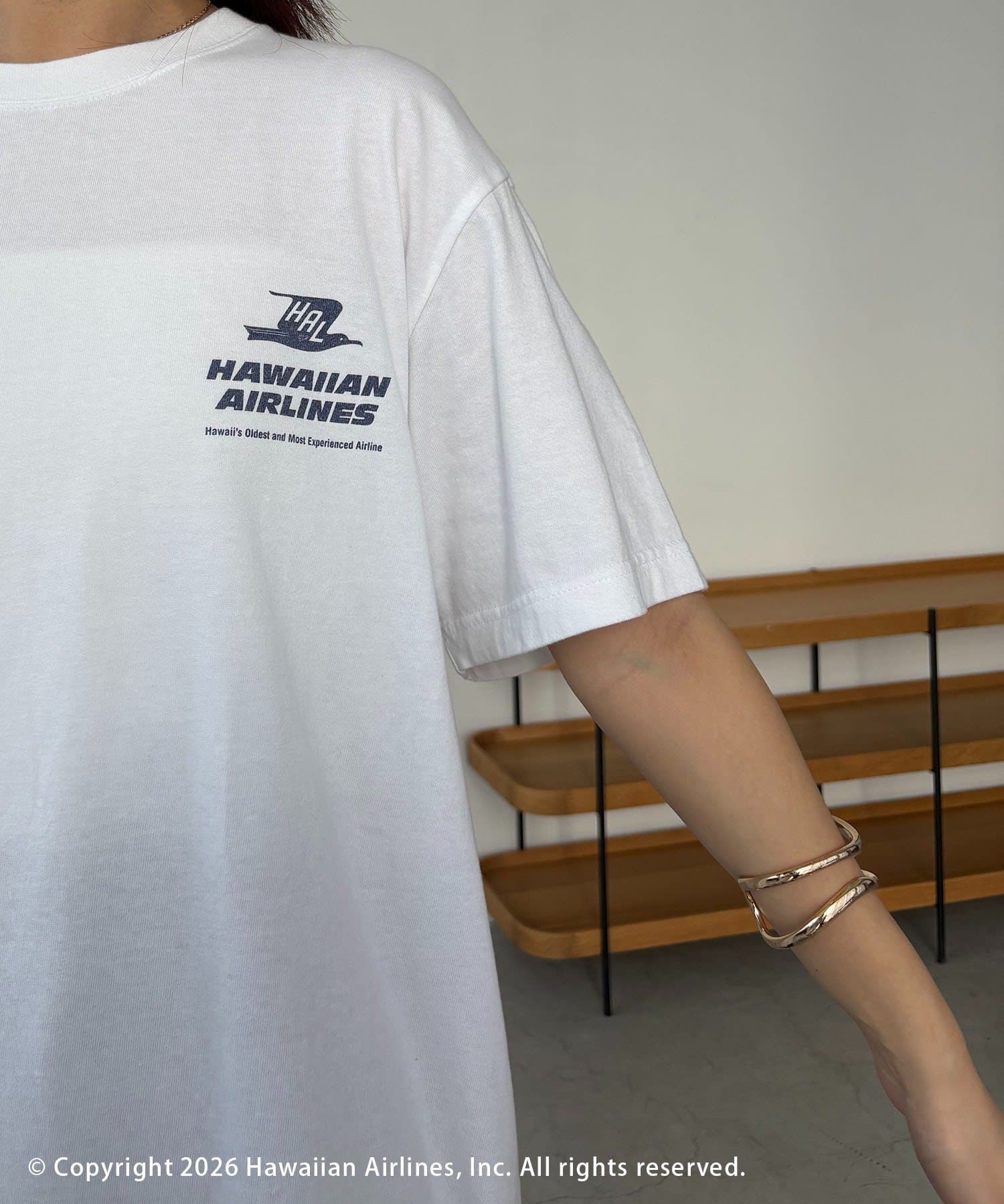 CAPRICIEUX LE'MAGE(カプリシュレマージュ) 〈GOOD ROCK SPEED〉HawaiiAirline Tシャツ