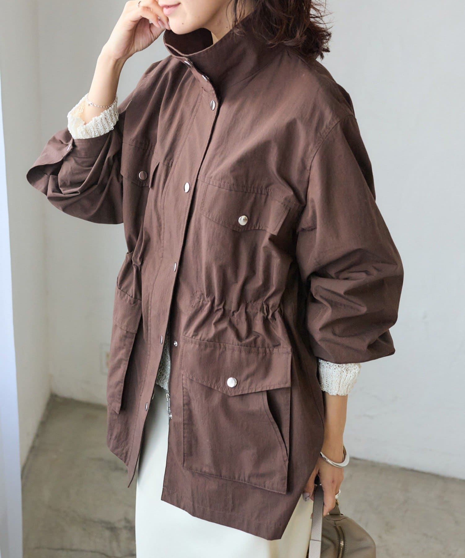 OUTLET(アウトレット) 【RIVE DROITE】スタンドワークジャケット