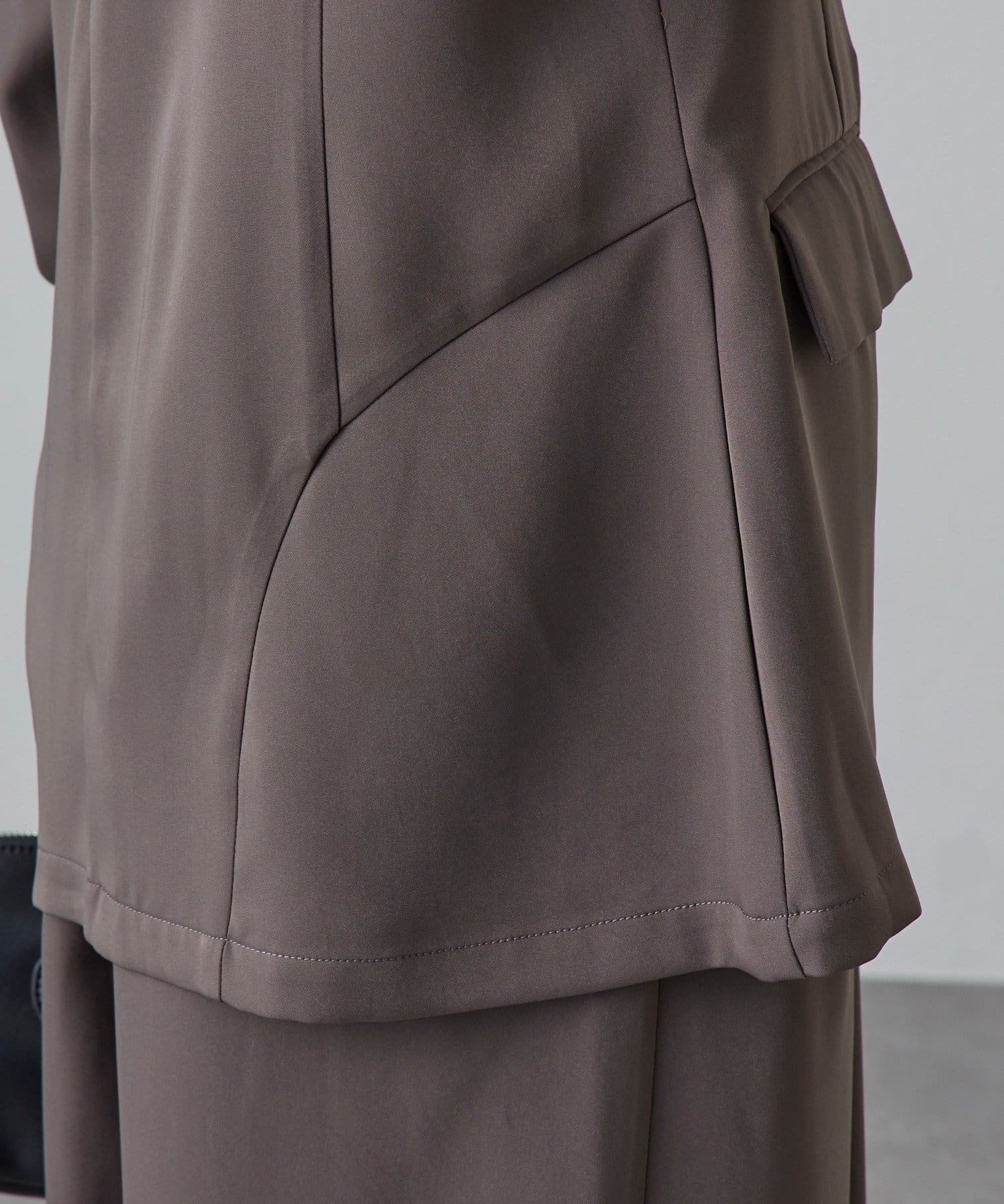 OUTLET(アウトレット) 【Lui's】袖口レースアップシャツジャケット