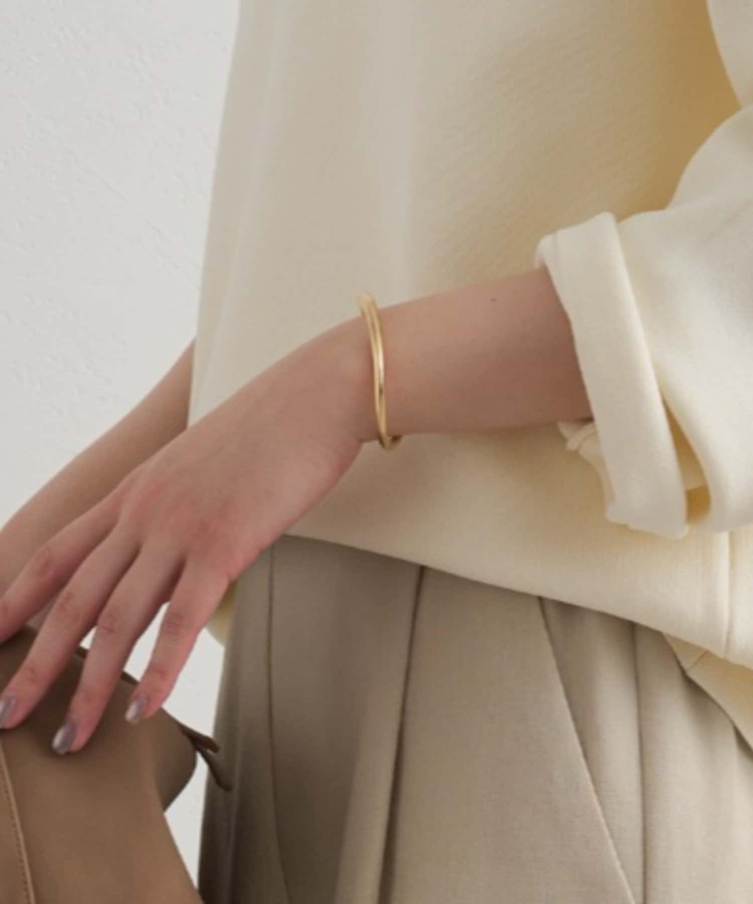 OUTLET(アウトレット) 【Loungedress】【GALENA/ガレナ】ニュアンスラインバングル