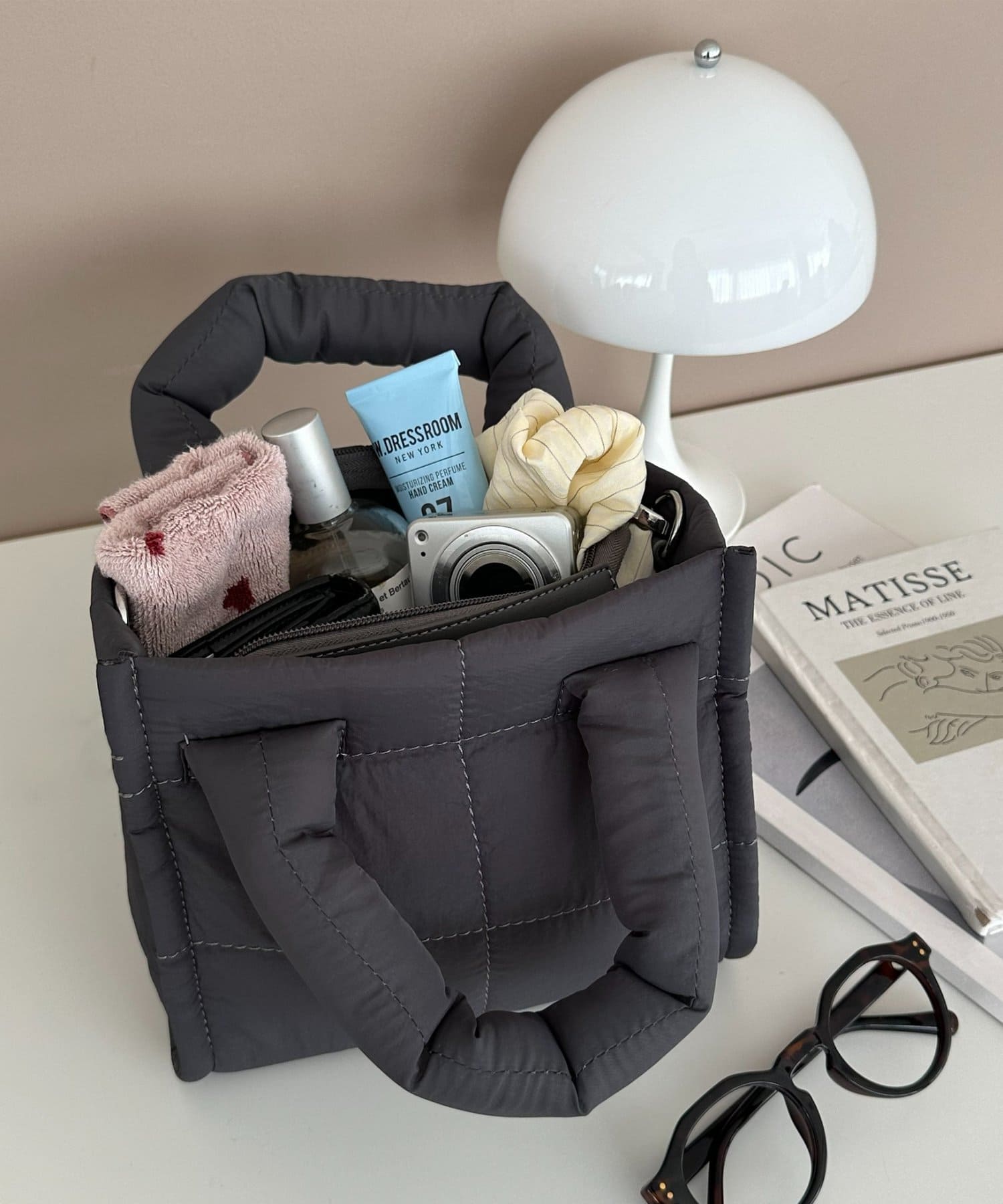 OUTLET(アウトレット) 【Discoat】スクエアキルティングミニショルダー