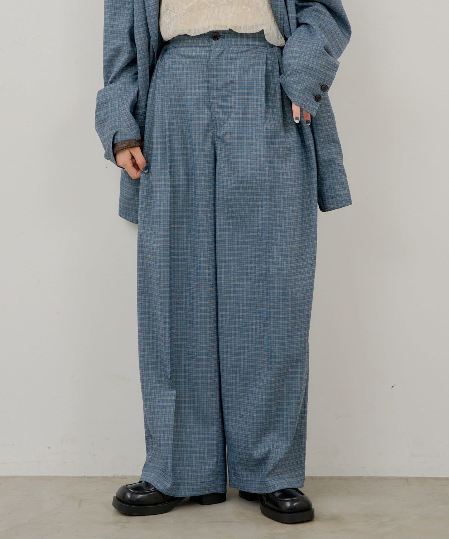 OUTLET(アウトレット) 【Kastane】タックイージースラックス