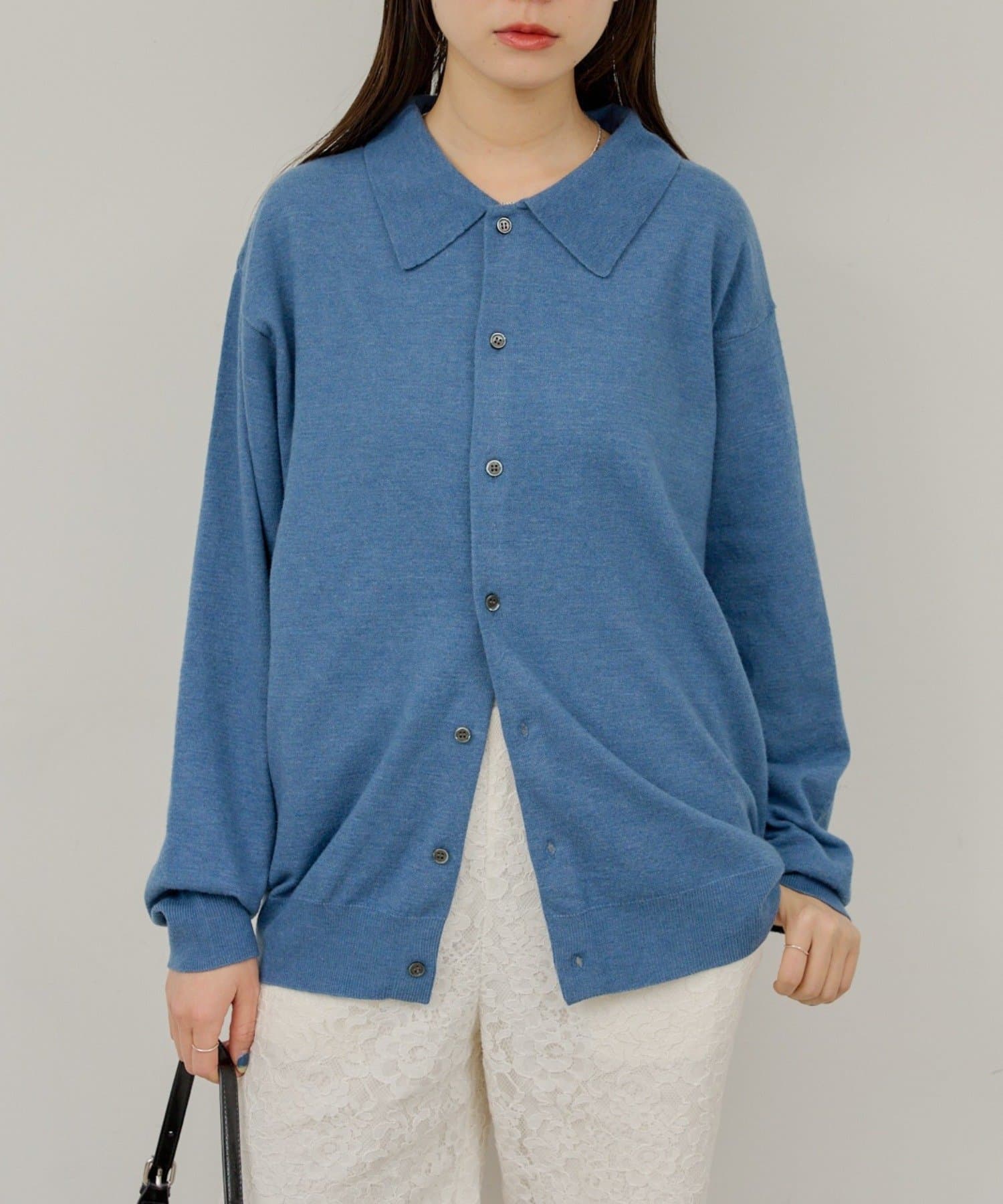 OUTLET(アウトレット) 【Kastane】ファインニットシャツ