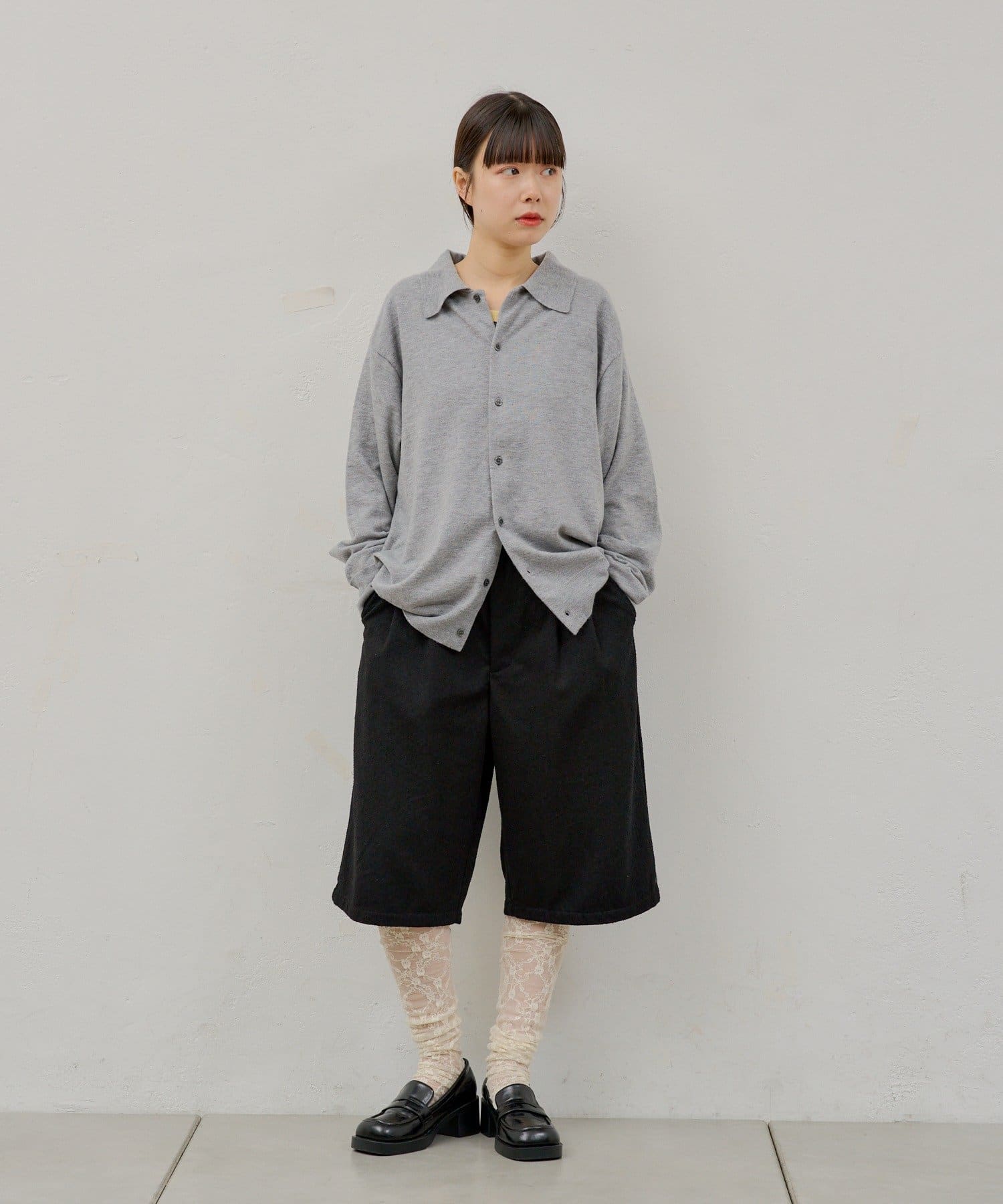 OUTLET(アウトレット) 【Kastane】ファインニットシャツ