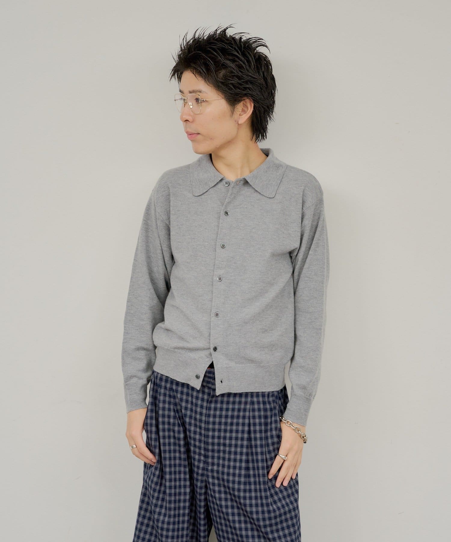 OUTLET(アウトレット) 【Kastane】ファインニットシャツ