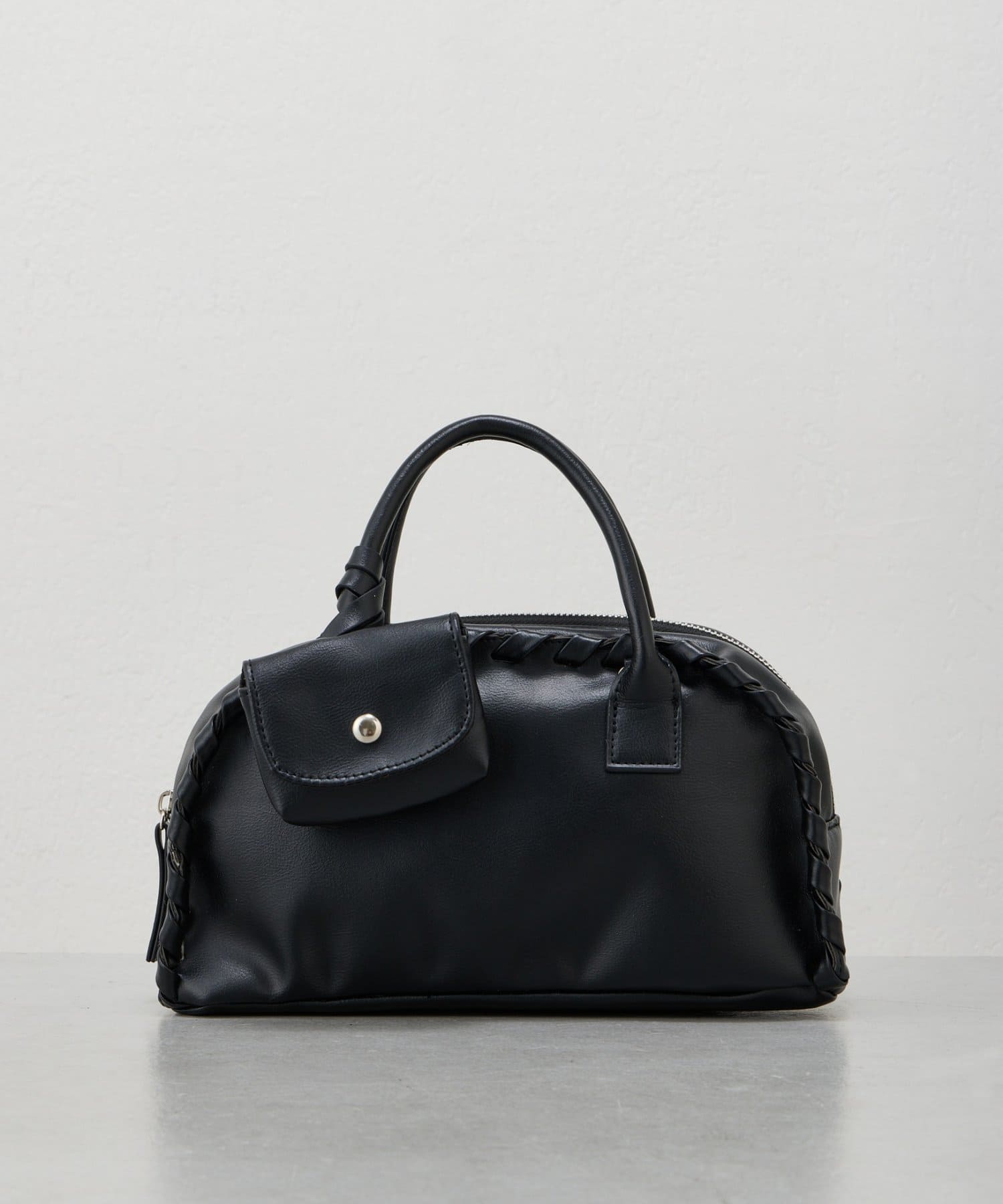 OUTLET(アウトレット) 【Kastane】ケースチャーム付ボストンバッグ