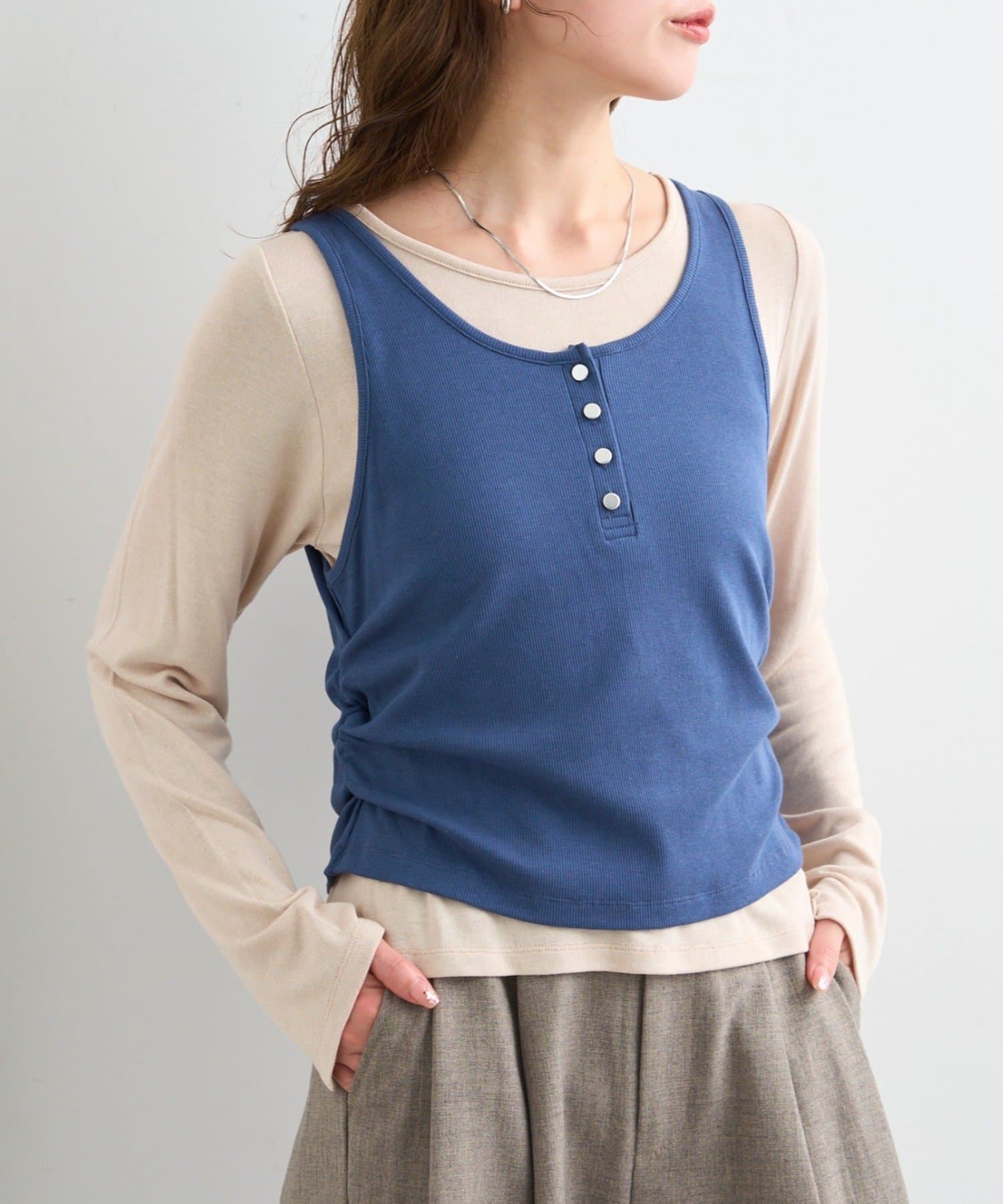 OUTLET(アウトレット) 【Kastane】B タンクSETロンTEE