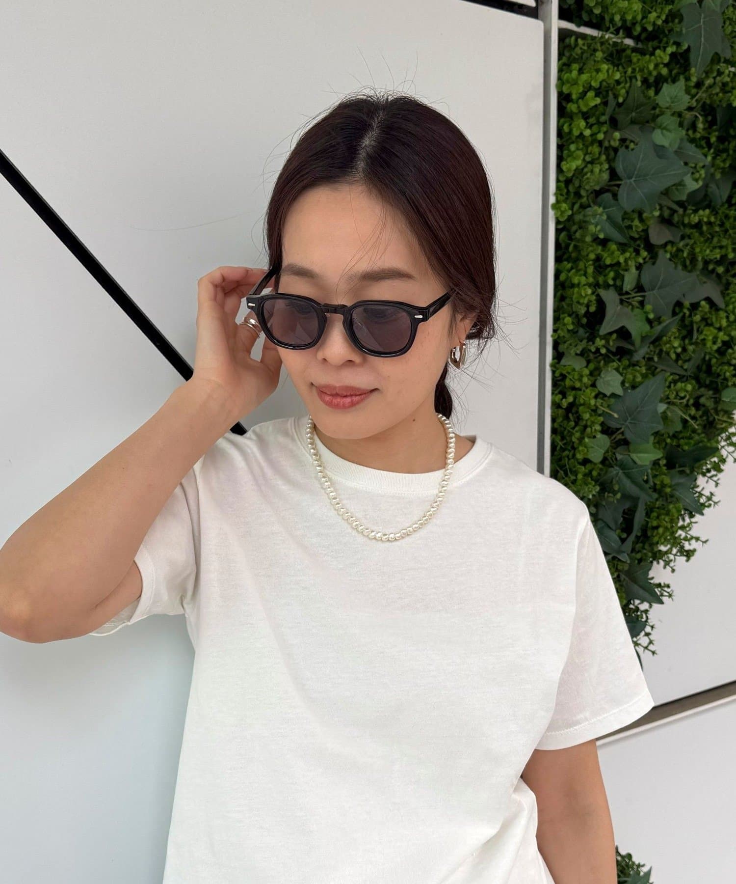 FREDY & GLOSTER(フレディ アンド グロスター) ブラックセルウエリントンサングラス