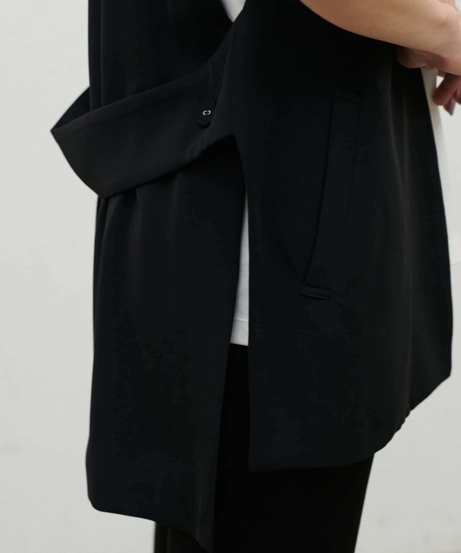 NICE CLAUP / OLIVE des OLIVE OUTLET(ナイスクラップ  / オリーブ デ オリーブ アウトレット) 【LARUTA】ツイルミドル丈ジレ