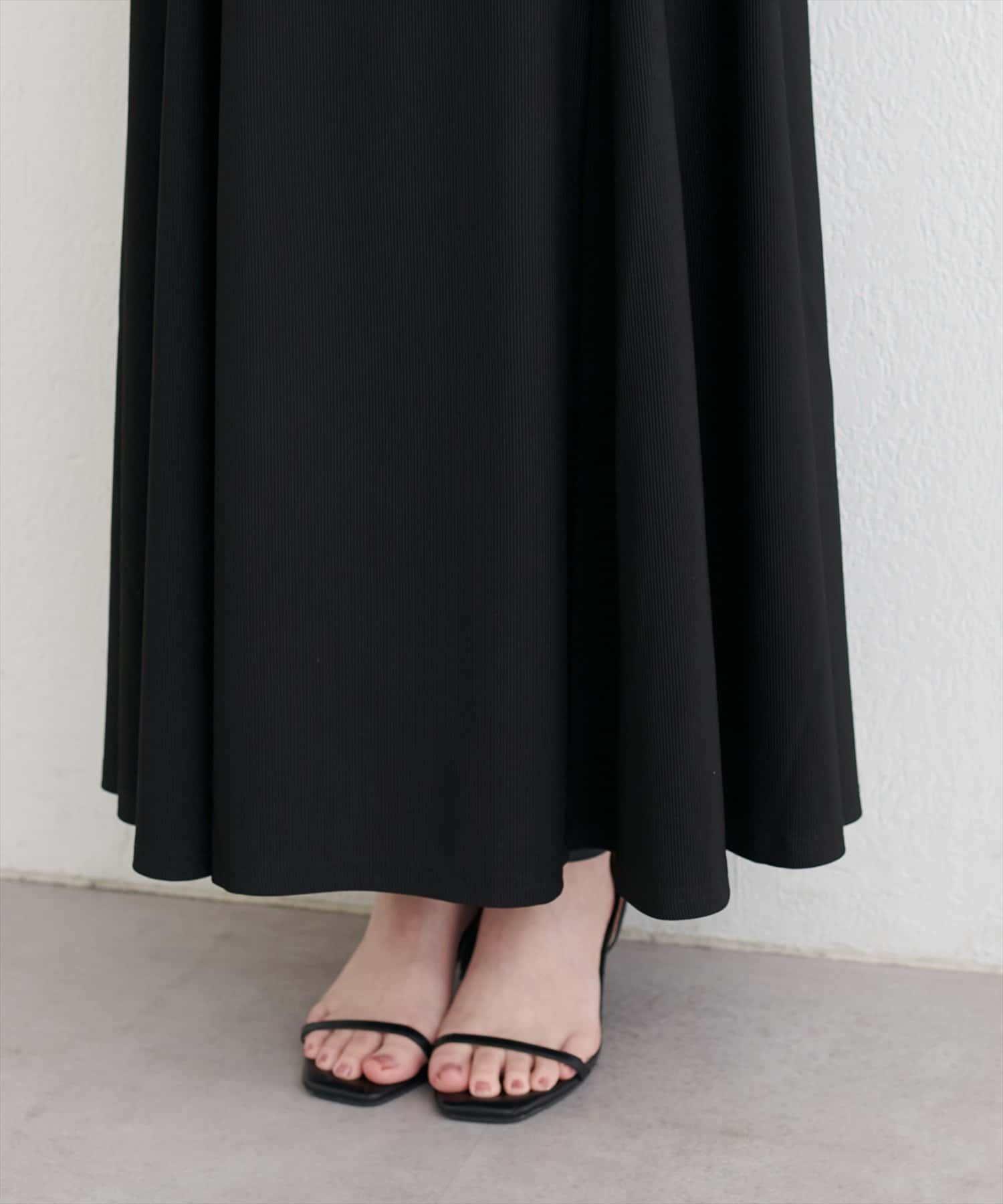 natural couture(ナチュラルクチュール) 美シルエットカットサーキュラースカート