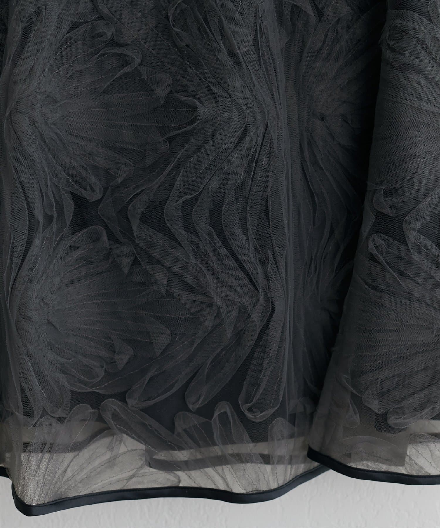 natural couture(ナチュラルクチュール) フラワーチュールスカート