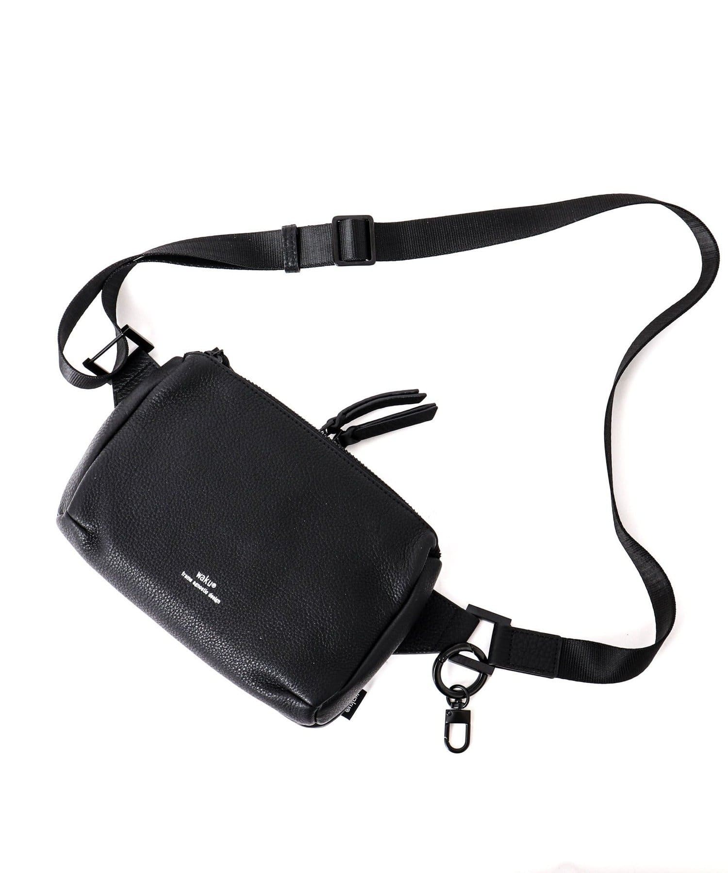 NOLLEY'S(ノーリーズ) 【waku/ワク】レザースクエアショルダー