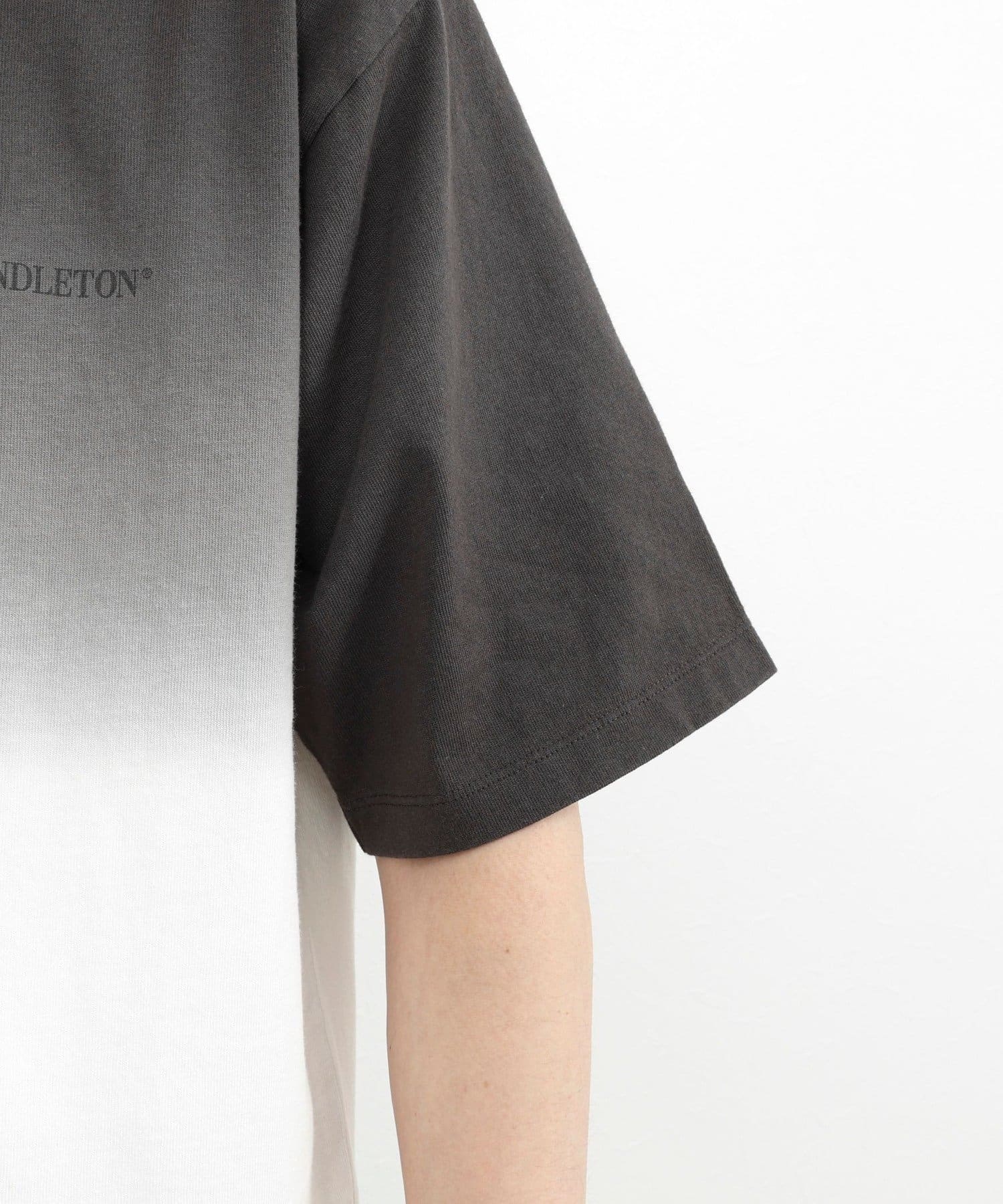 NOLLEY'S(ノーリーズ) 【PENDLETON】Gradation dye Back Print T