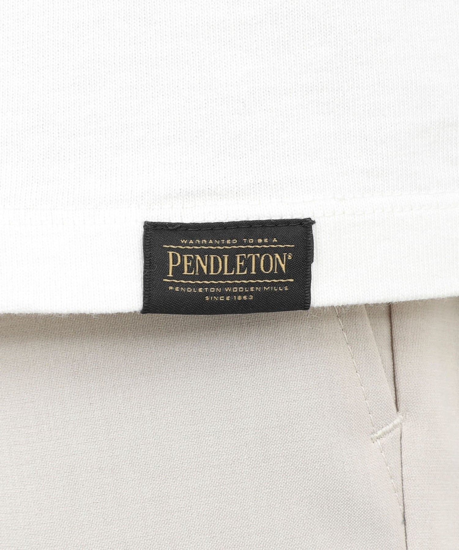 NOLLEY'S(ノーリーズ) 【PENDLETON】Gradation dye Back Print T