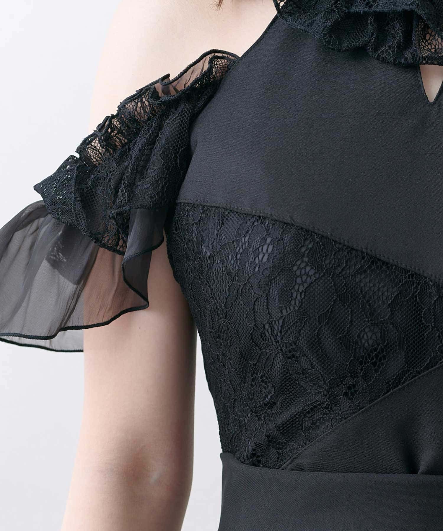 Belle Charme(ベルシャルム) Lace Collar Tops