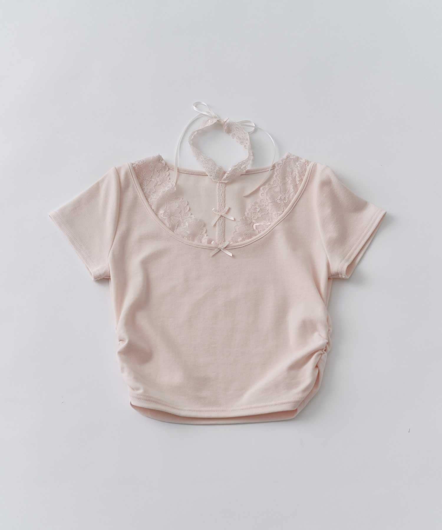 Belle Charme(ベルシャルム) Lace Choker Lingerie Tee