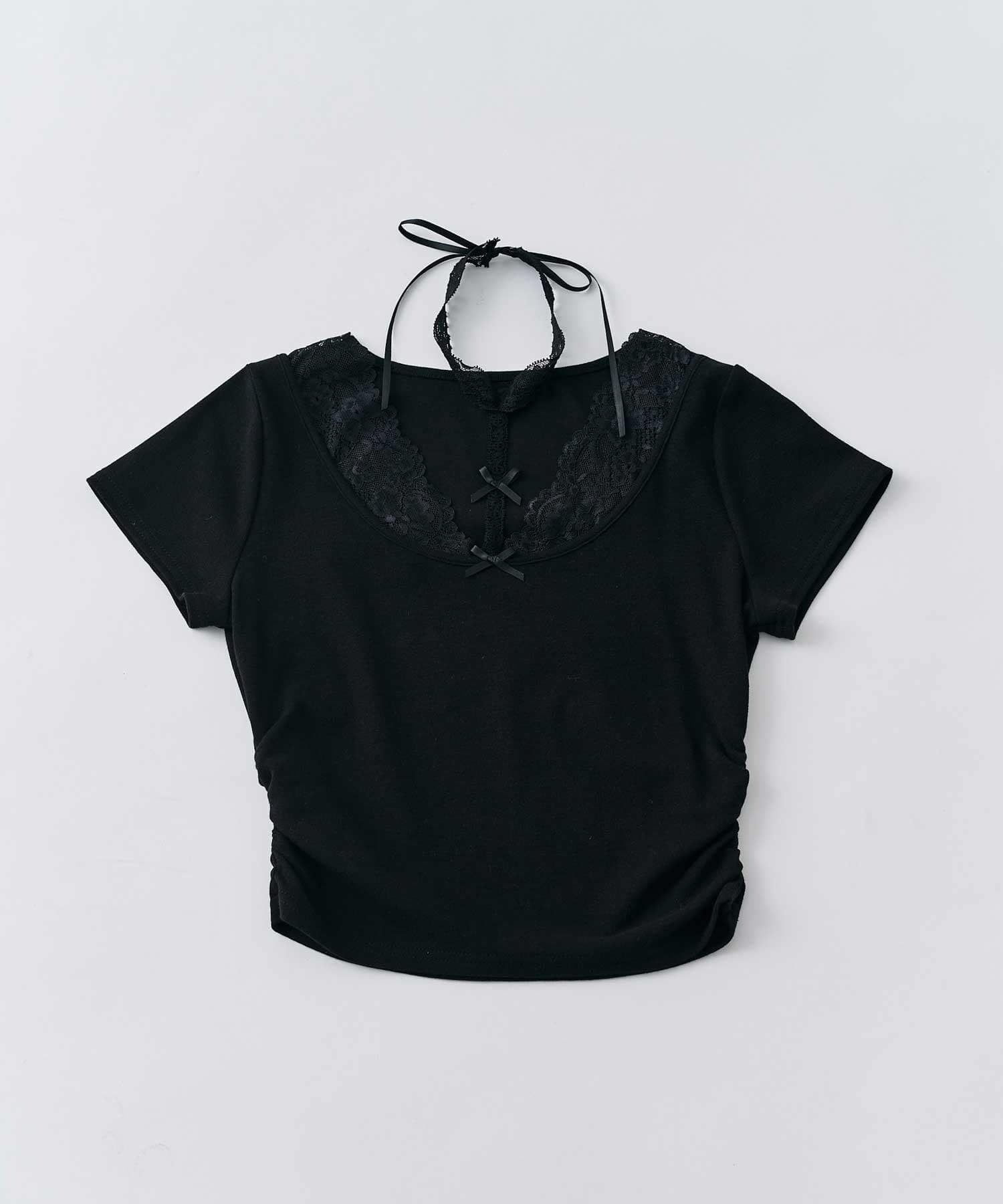 Belle Charme(ベルシャルム) Lace Choker Lingerie Tee