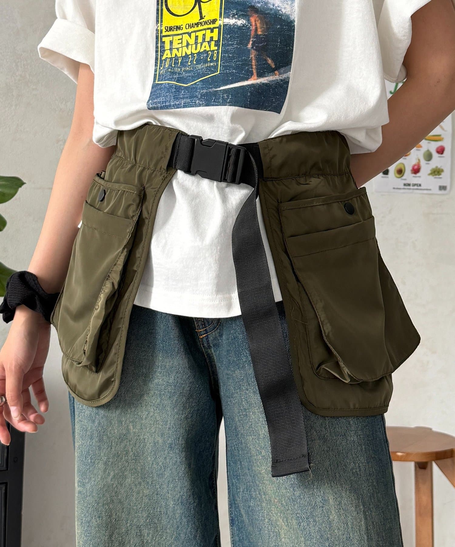 CPCM(シーピーシーエム) ポケットナイロンベルト