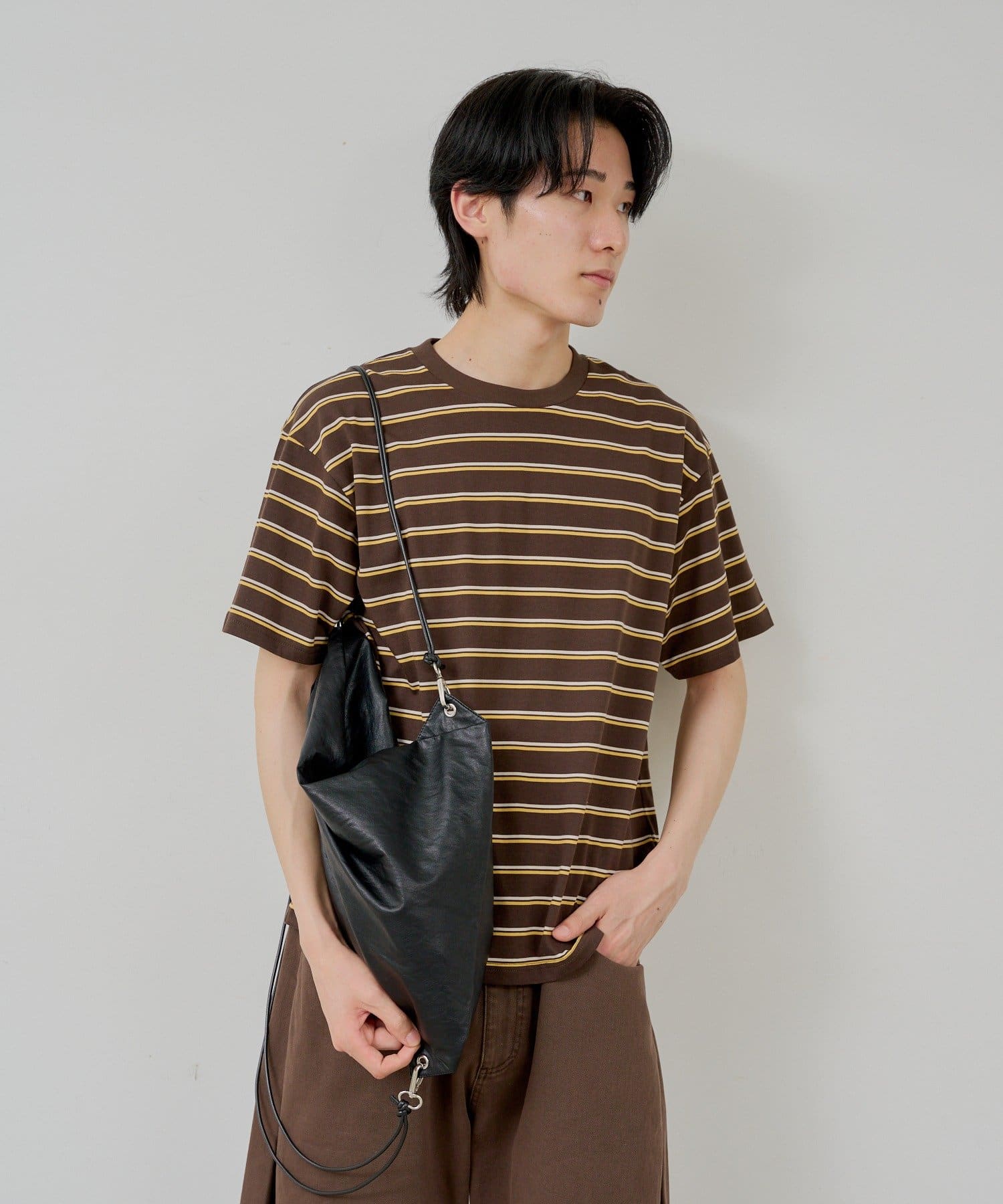 Kastane(カスタネ) 【WHIMSIC/2サイズ展開】ボーダーTシャツ