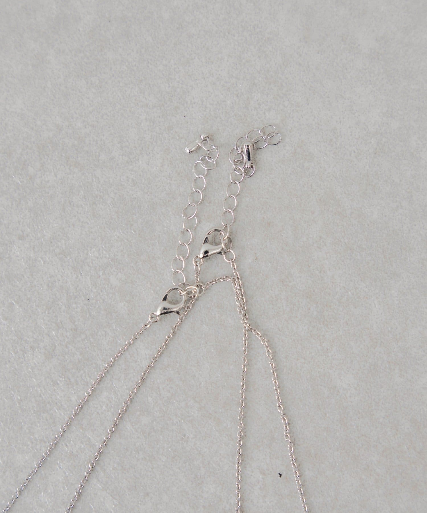 Chico(チコ) クロスビジュー2連ネックレス