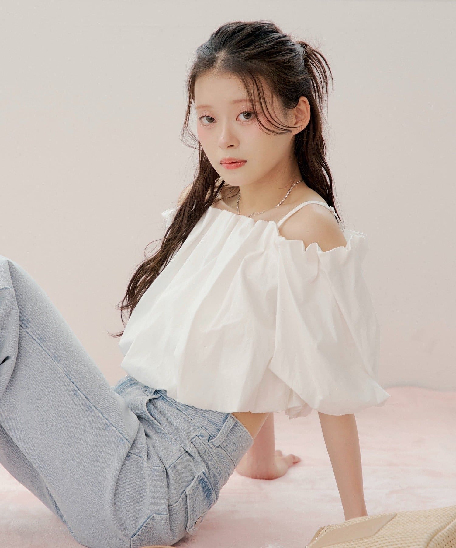 Chico(チコ) オフショルバルーンブラウス