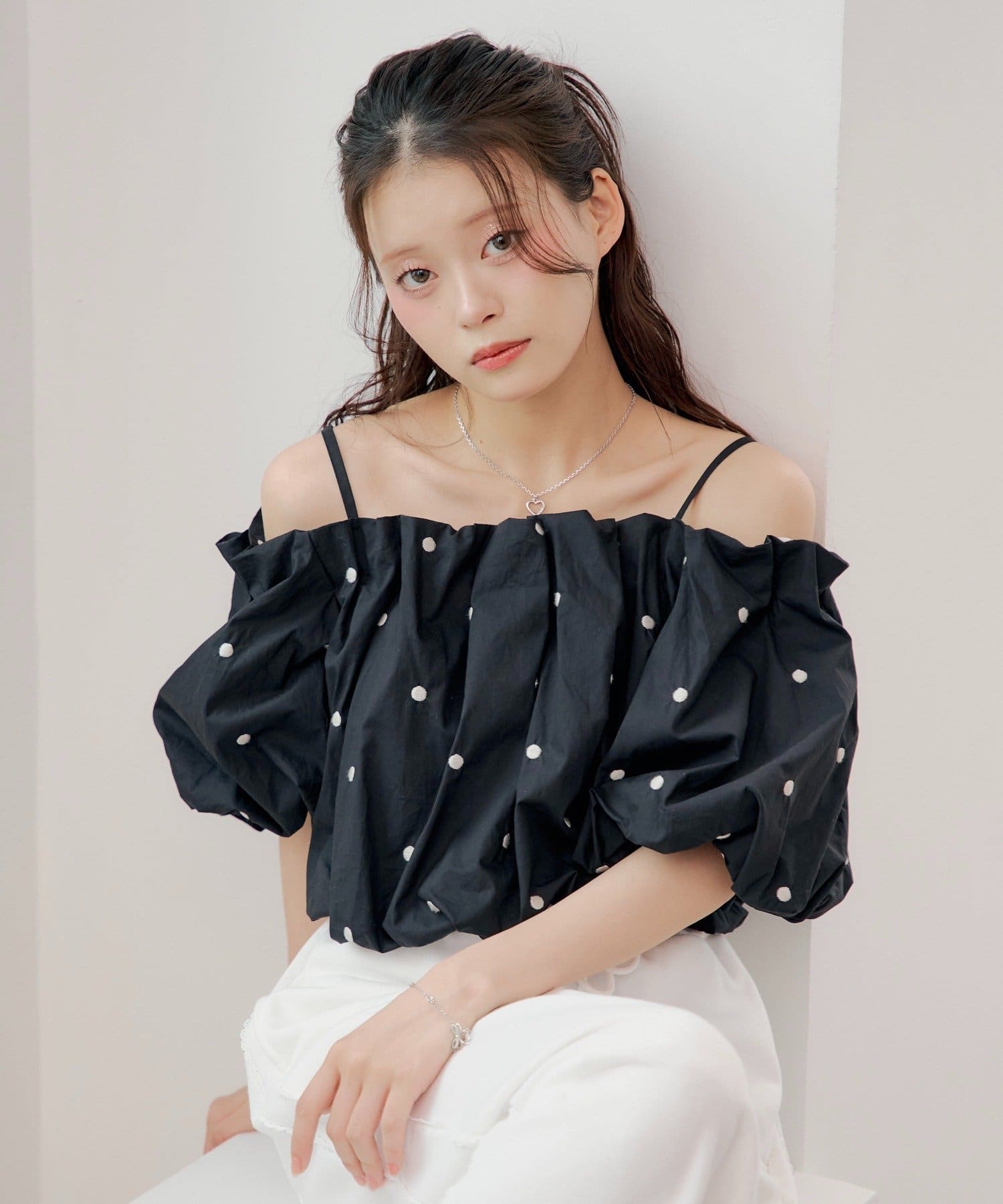 Chico(チコ) オフショルバルーンブラウス