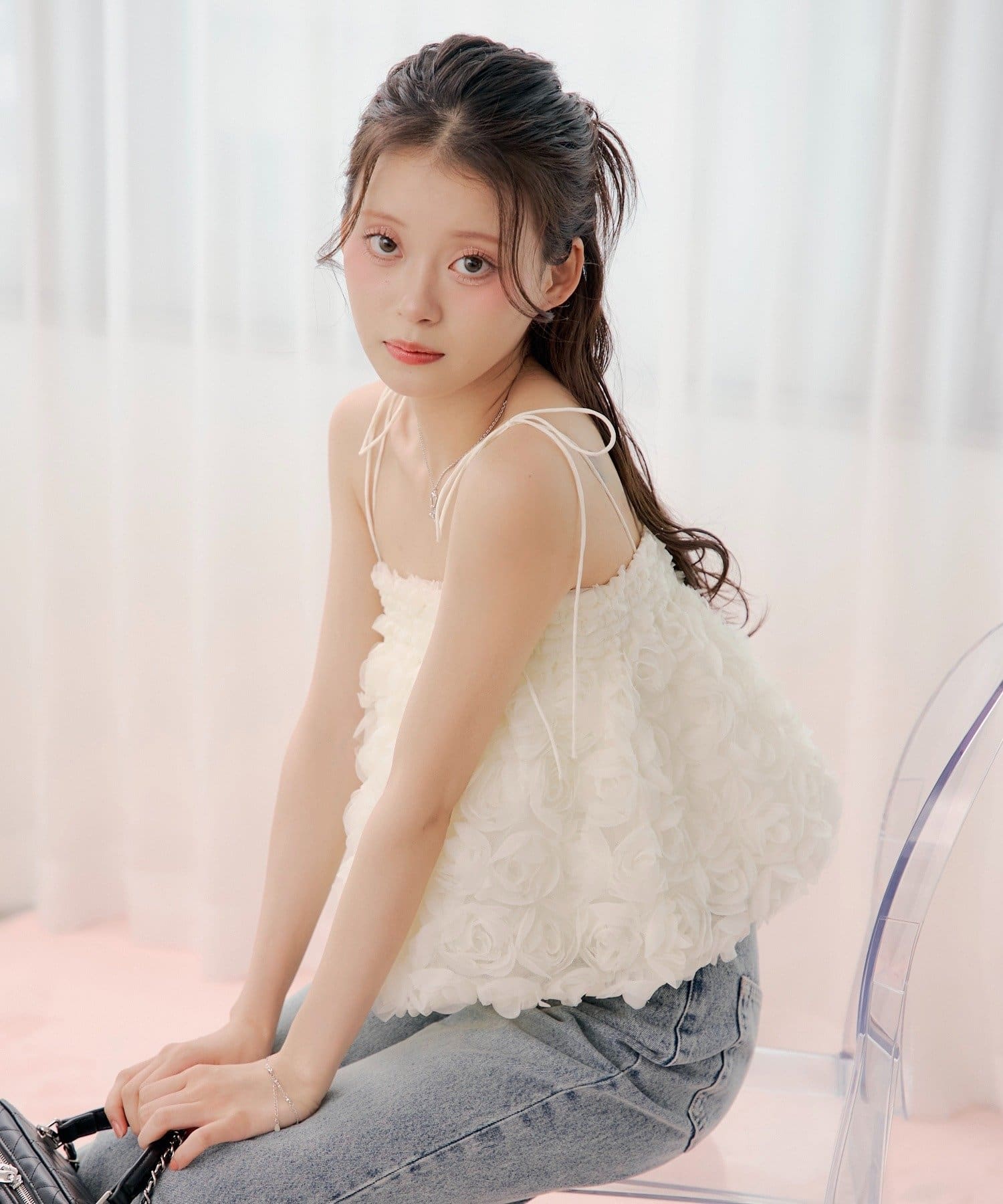 Chico(チコ) ローズキャミブラウス