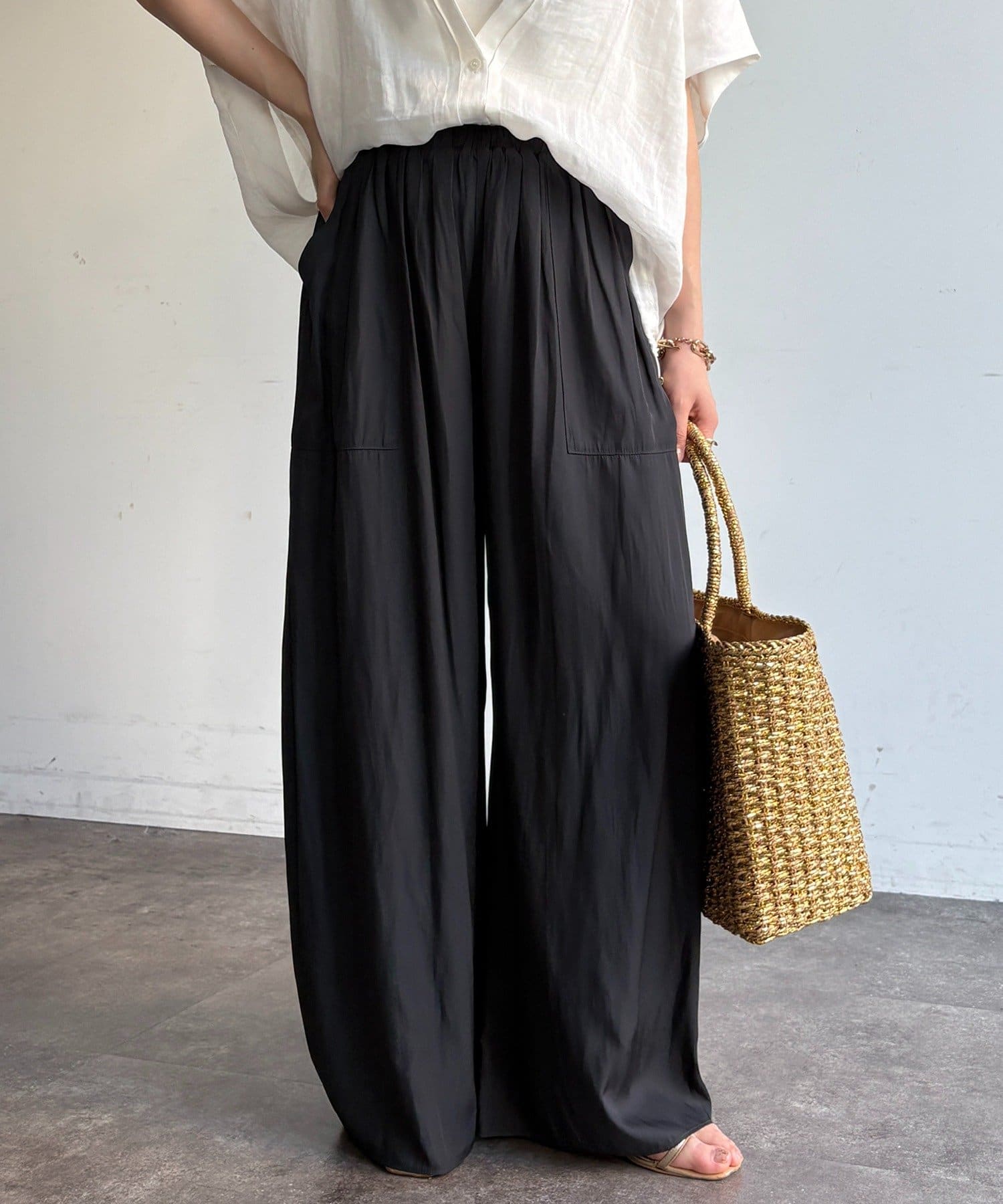 DOUDOU(ドゥドゥ) ソフトメモリーパンツ