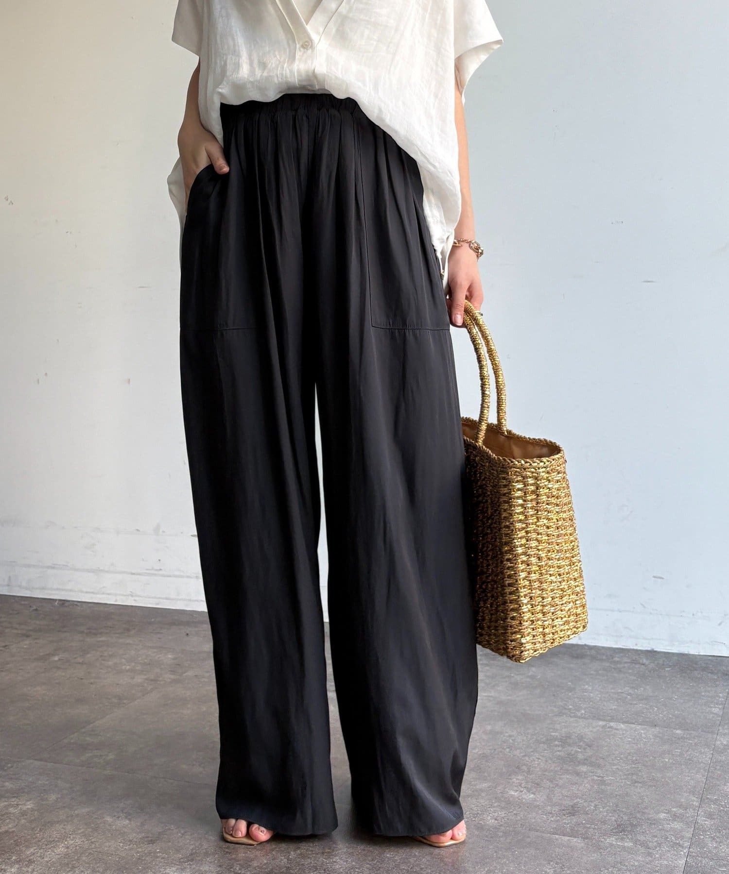 DOUDOU(ドゥドゥ) ソフトメモリーパンツ