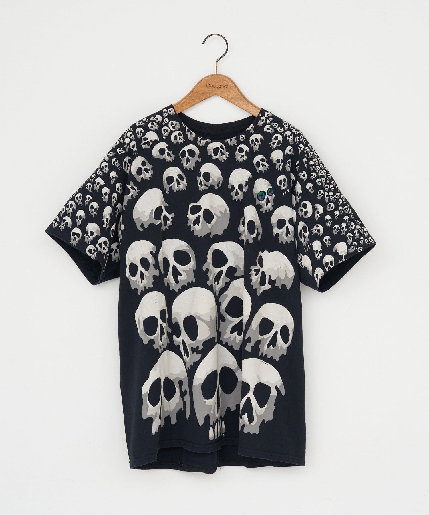 CIAOPANIC(チャオパニック) 【THRIFTY LOOK/スリフティールック】liquid blue skull tee