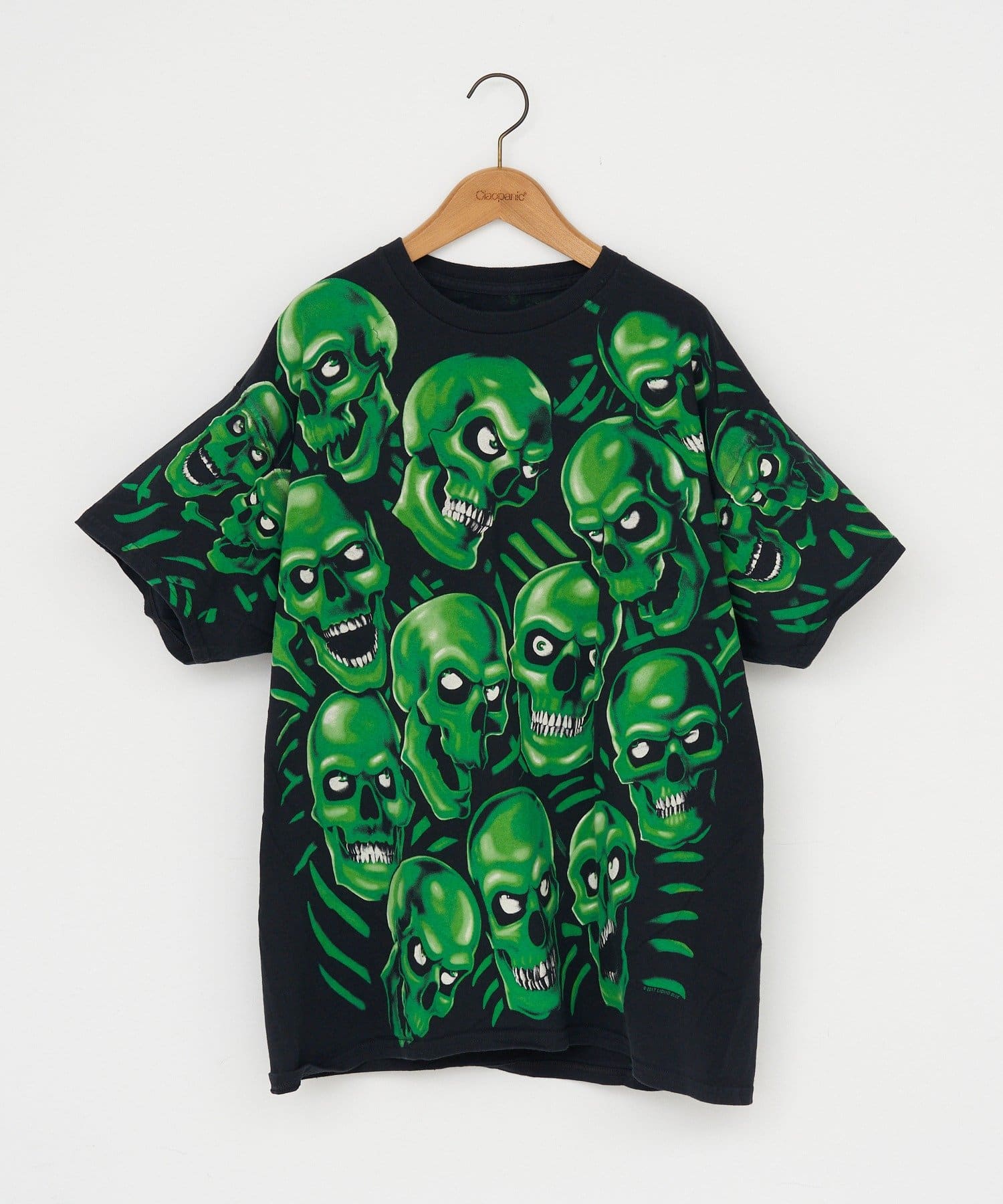 CIAOPANIC(チャオパニック) 【THRIFTY LOOK/スリフティールック】liquid blue skull tee