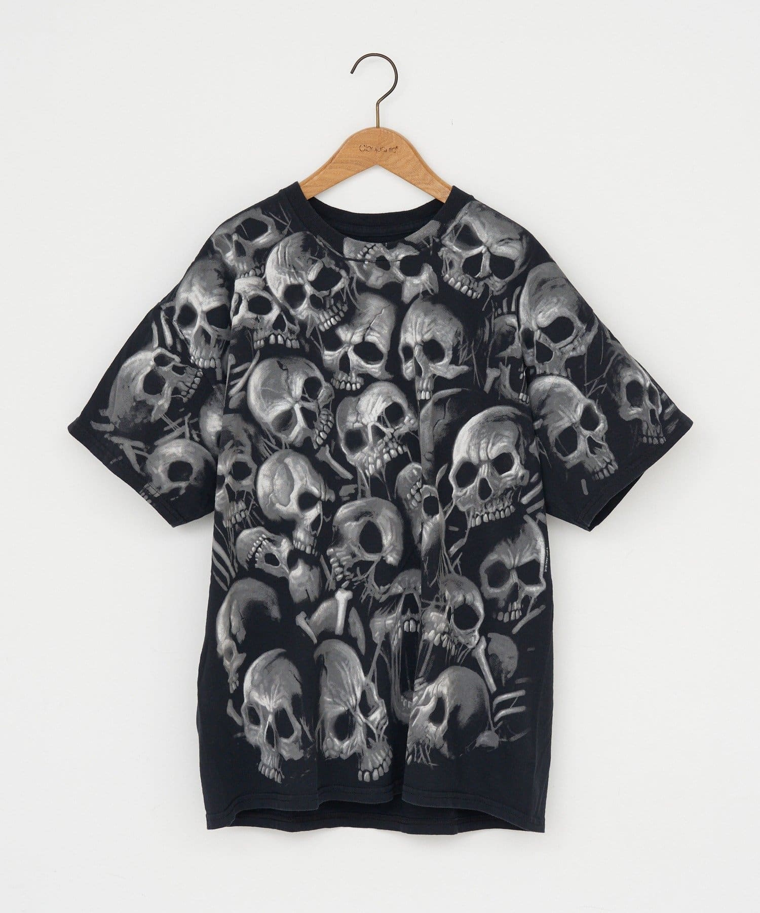 CIAOPANIC(チャオパニック) 【THRIFTY LOOK/スリフティールック】liquid blue skull tee