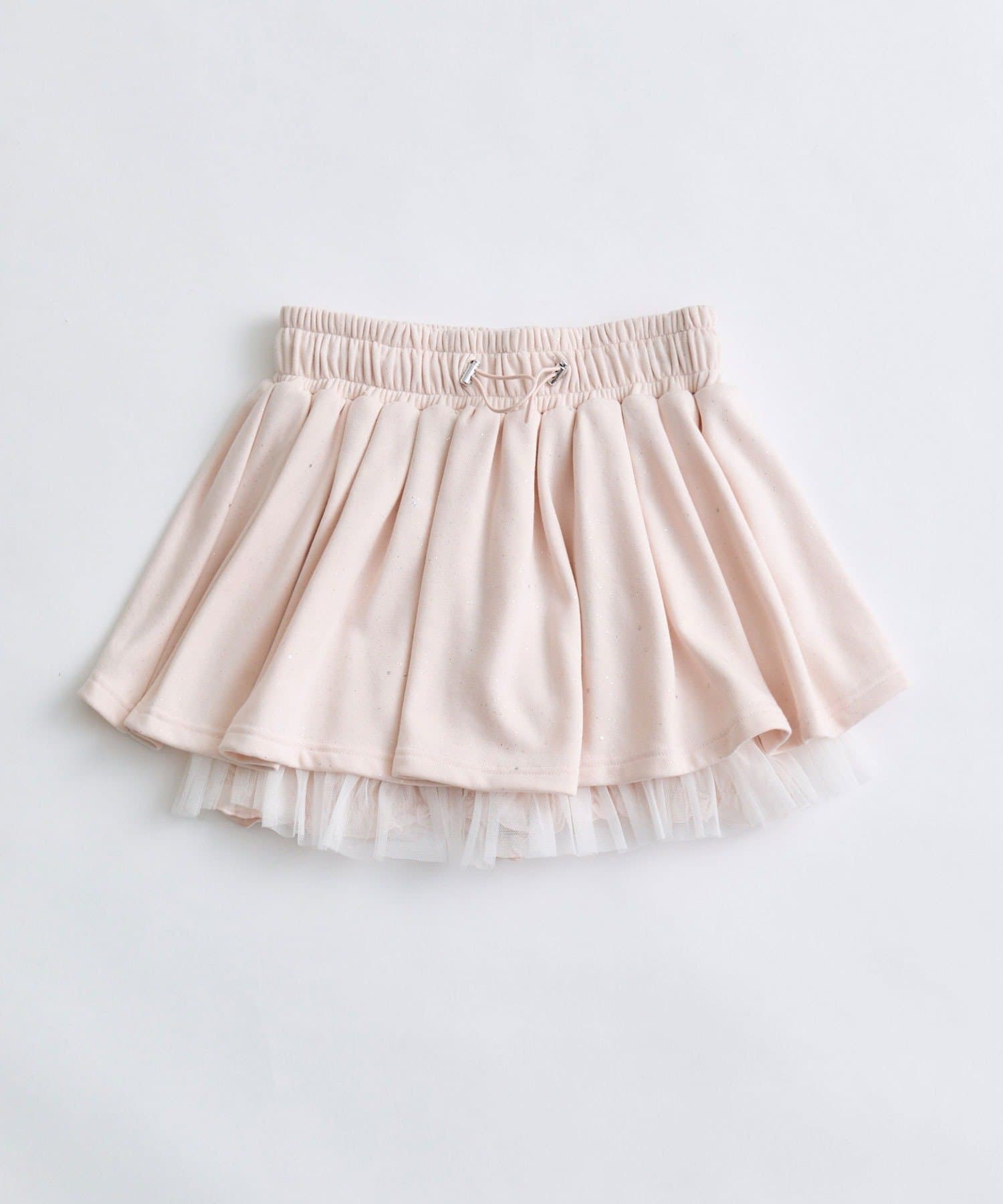 OLIVE des OLIVE(オリーブ デ オリーブ) 裾チュールミニスカート